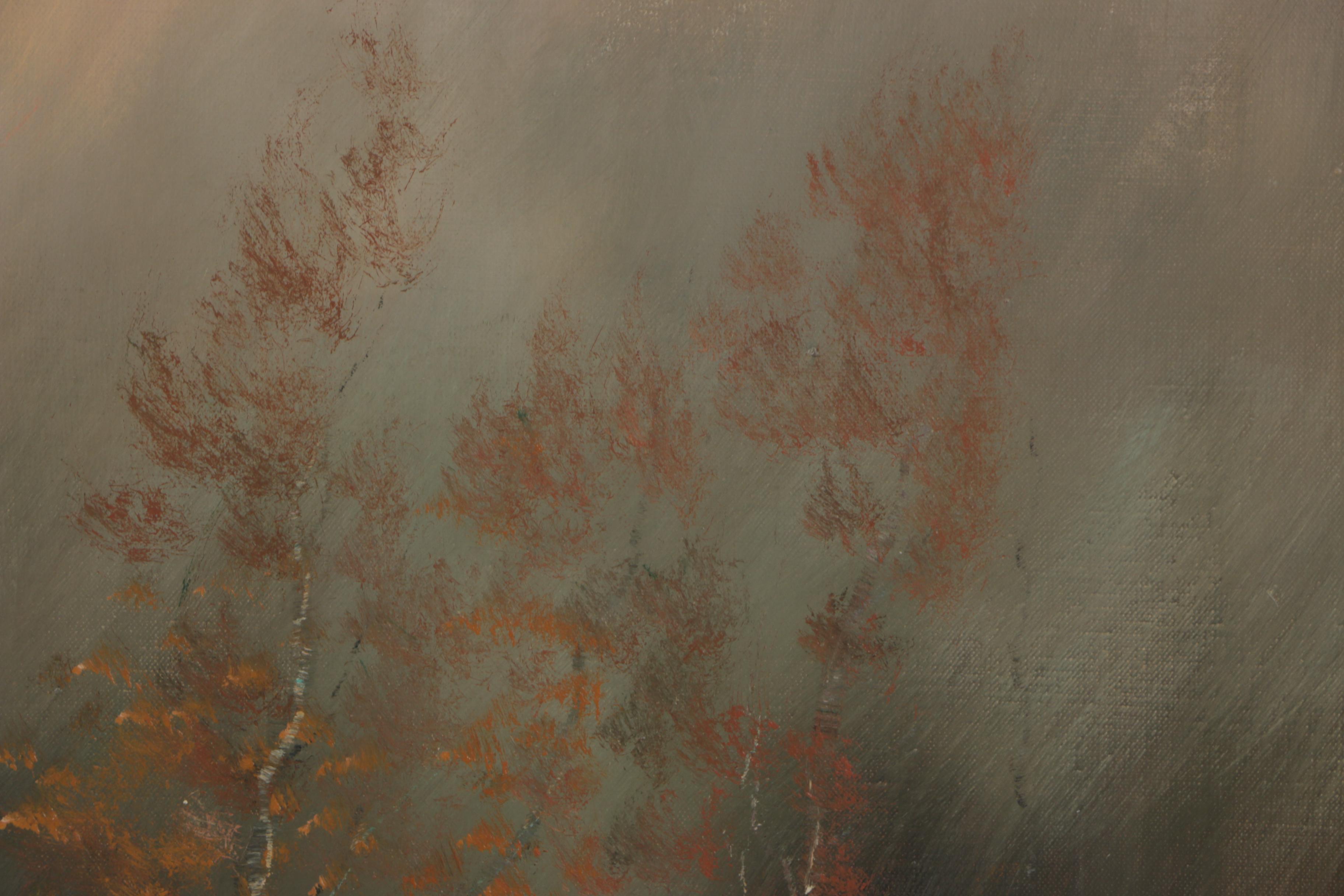 Oil Painting of Pheasants Attributed to H. Hansung