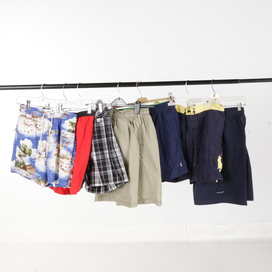 Men's Swim Trunks Including Polo Ralph Lauren and Speedo