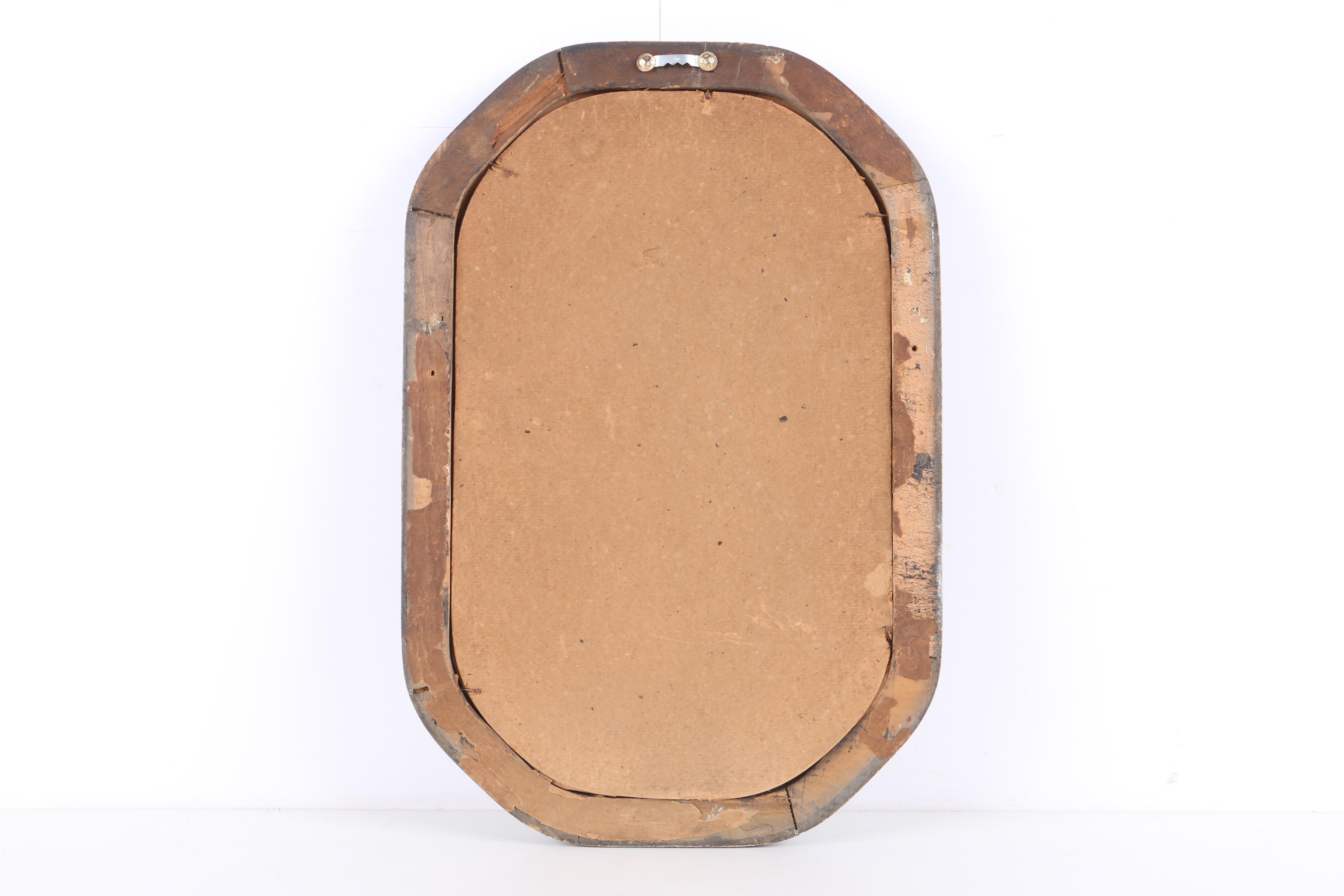 Antique Crayon Enlargement Photograph of Portrait