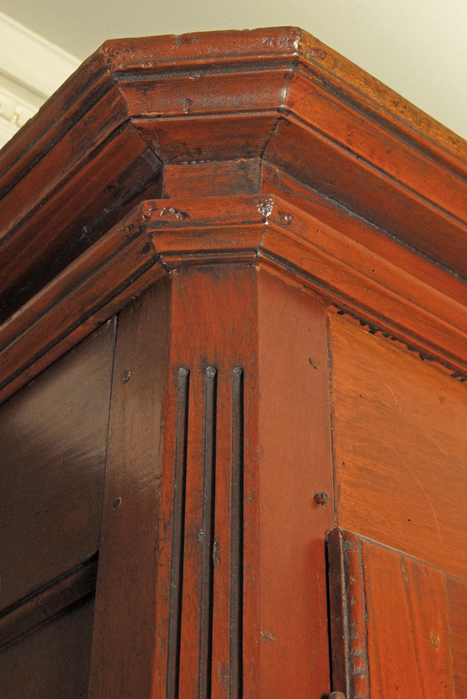 Mahogany Wardrobe with Marquetry