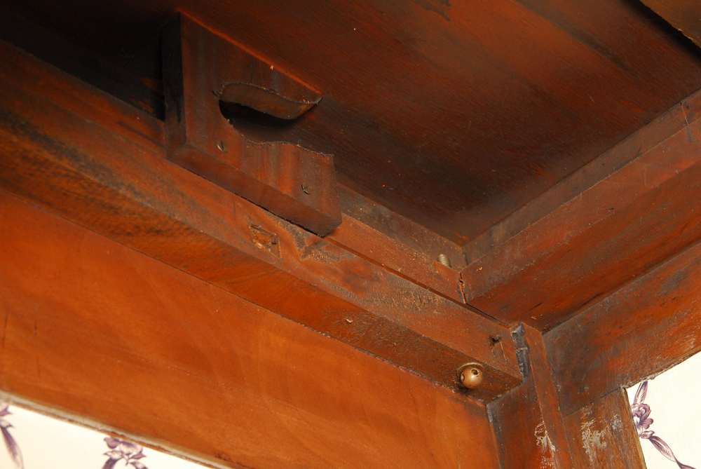 Mahogany Wardrobe with Marquetry