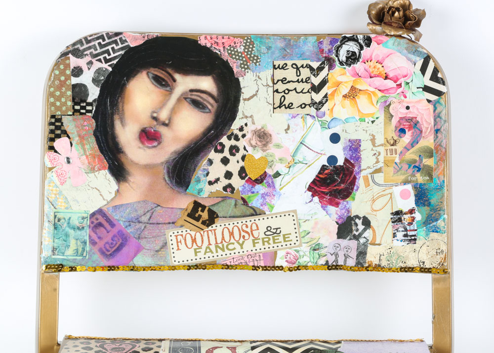 Kimberly Mixed Media Chairs "Sit and Think"