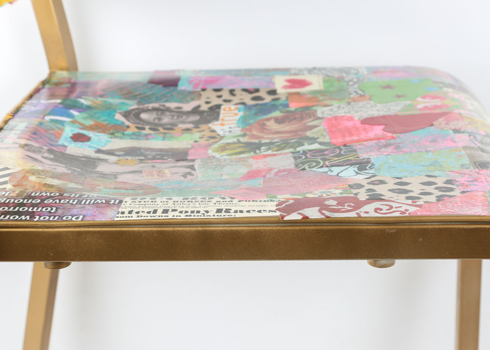 Kimberly Mixed Media Chairs "Sit and Think"