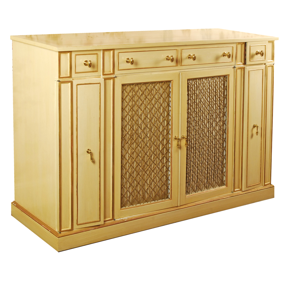 Painted Wood Sideboard