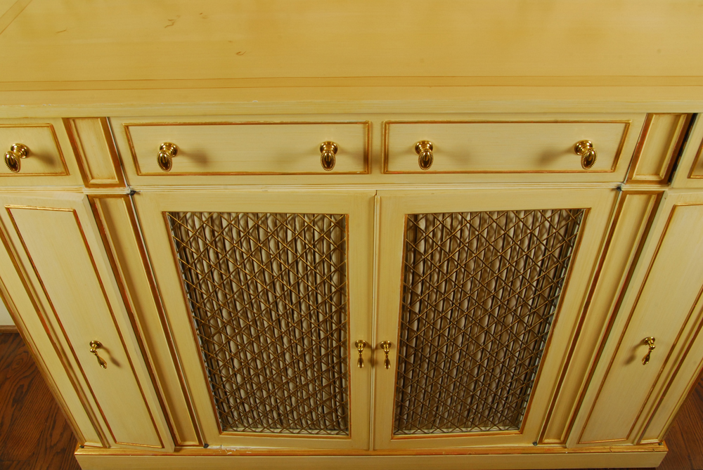 Painted Wood Sideboard