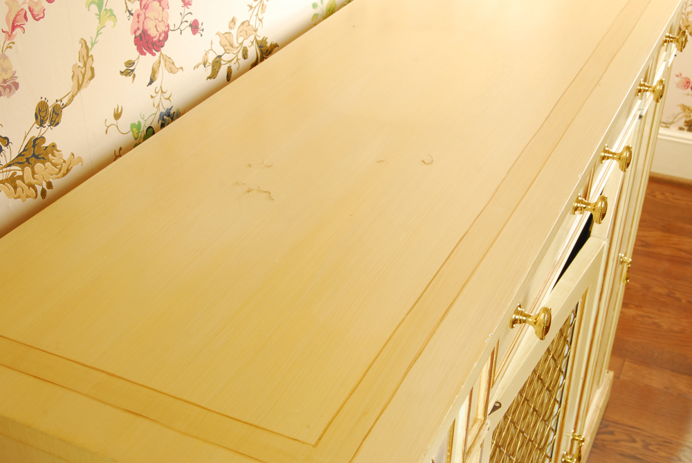 Painted Wood Sideboard