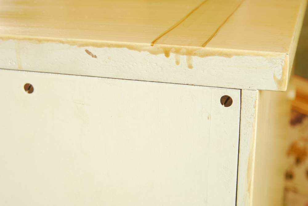 Painted Wood Sideboard