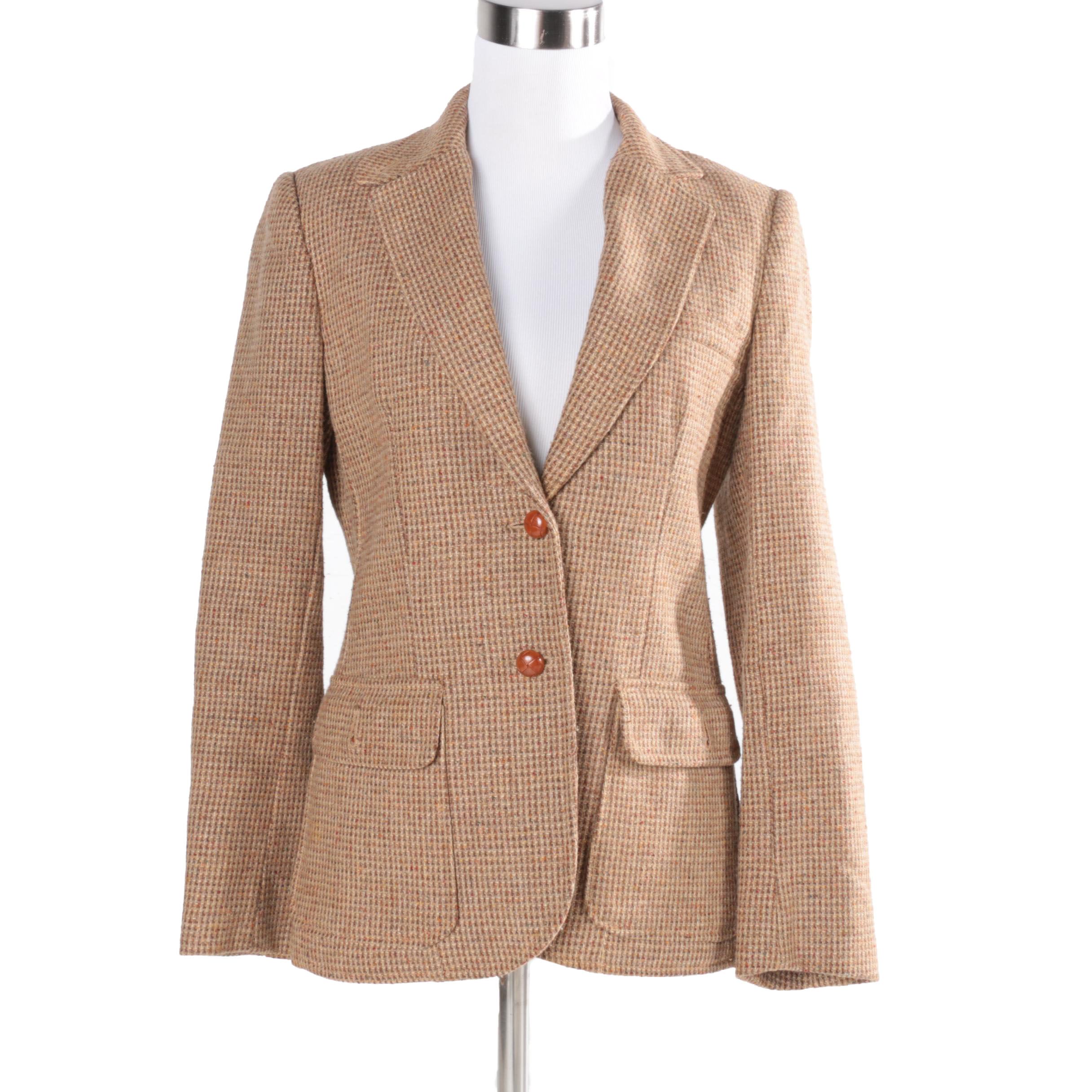Women's Vintage The Villager Wool Blend Blazer