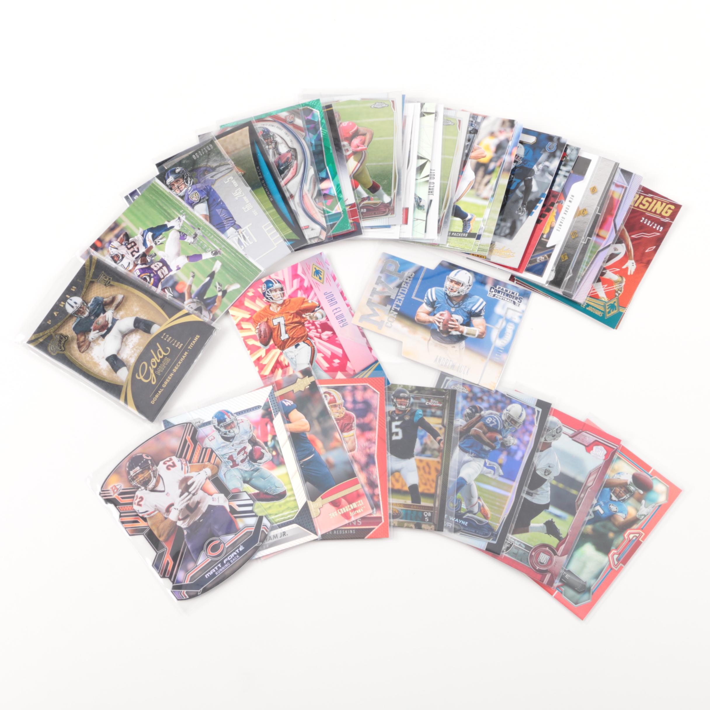 Assortment of Modern Football Cards