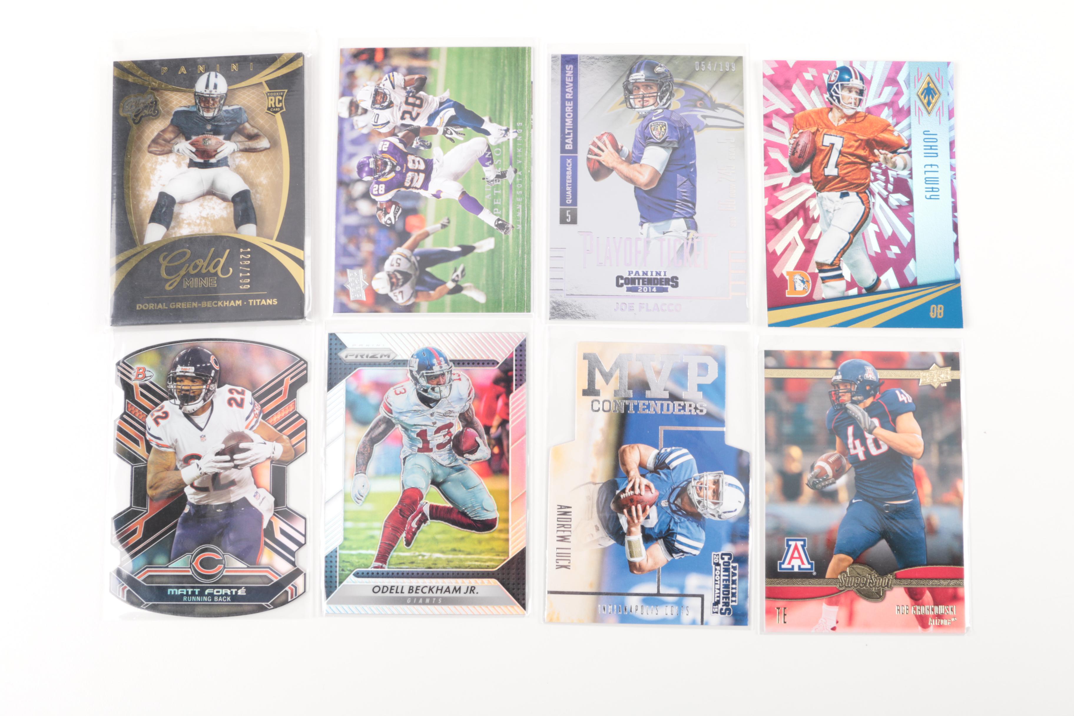 Assortment of Modern Football Cards