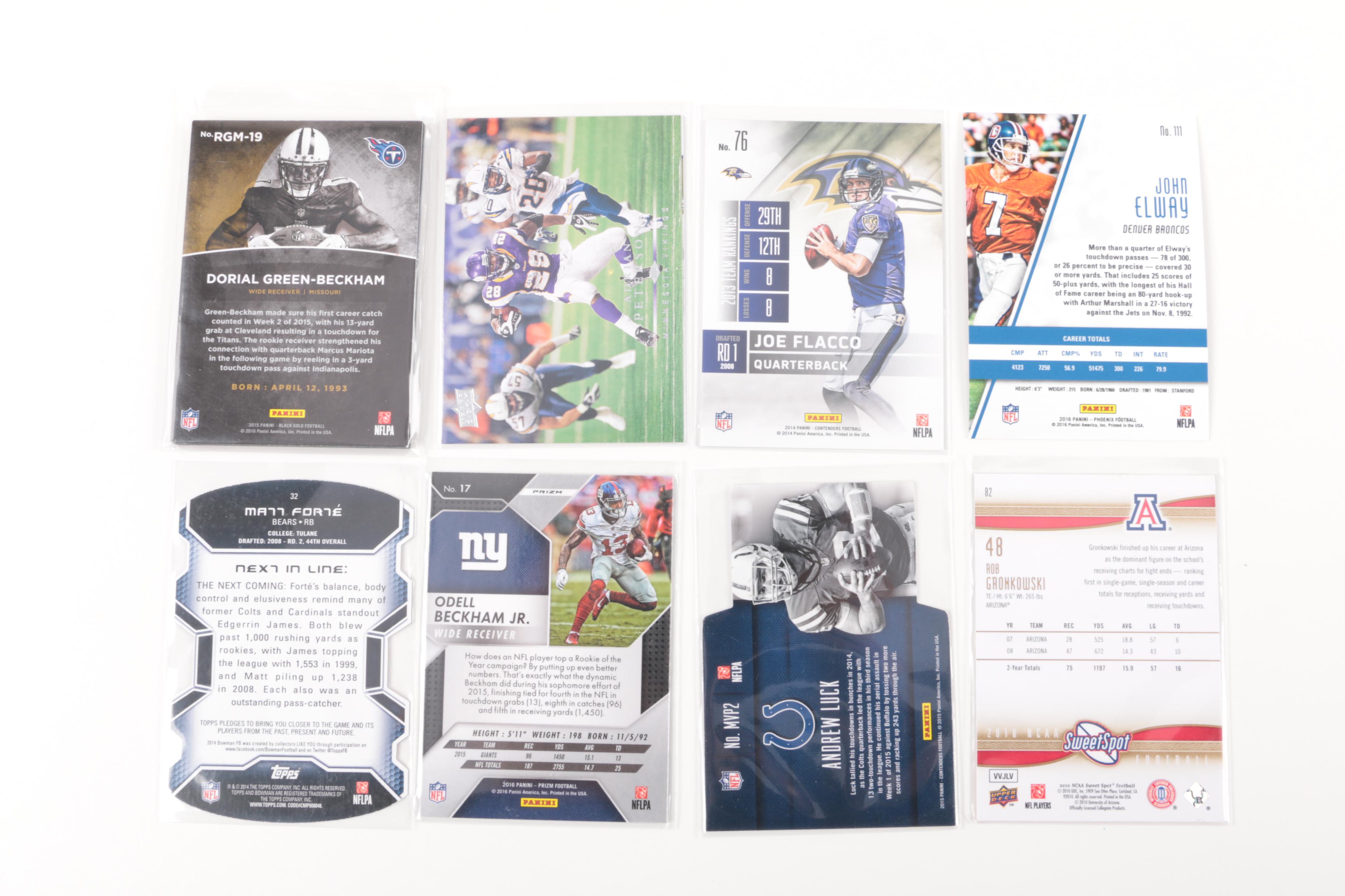 Assortment of Modern Football Cards