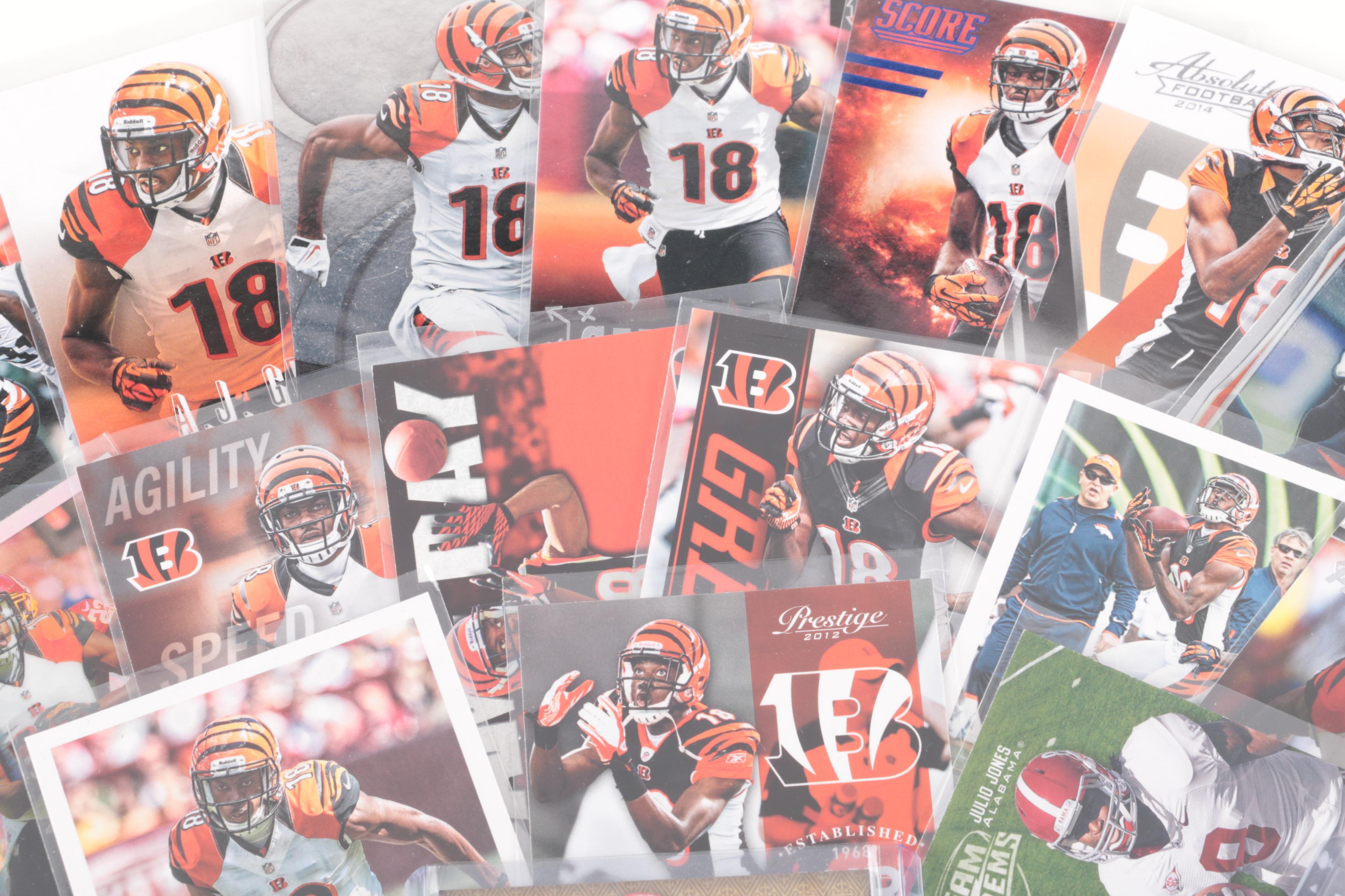 A.J. Green Football Cards