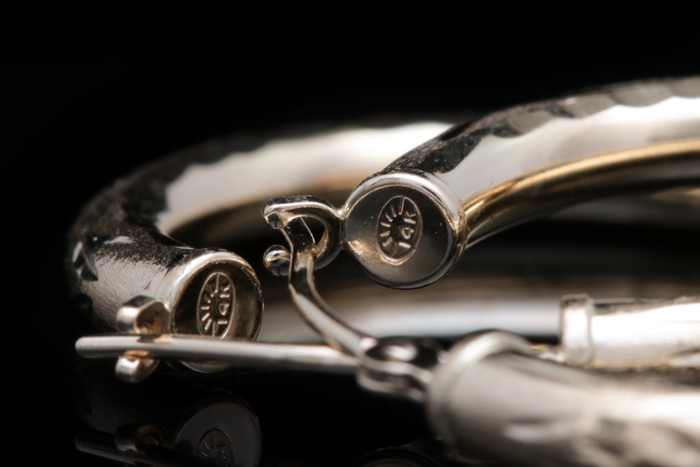 14K Yellow Gold Hoop Earrings