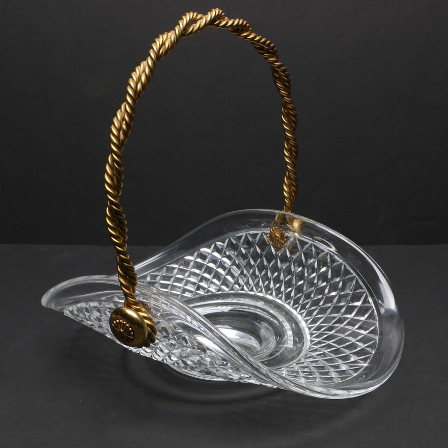 Decorative Glass Gathering Basket
