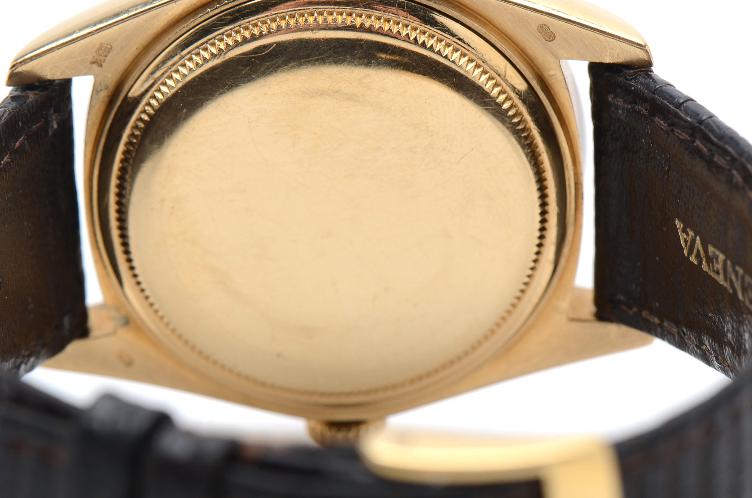 Rolex Day-Date 18K Yellow Gold Diamond Bezel 36mm Watch