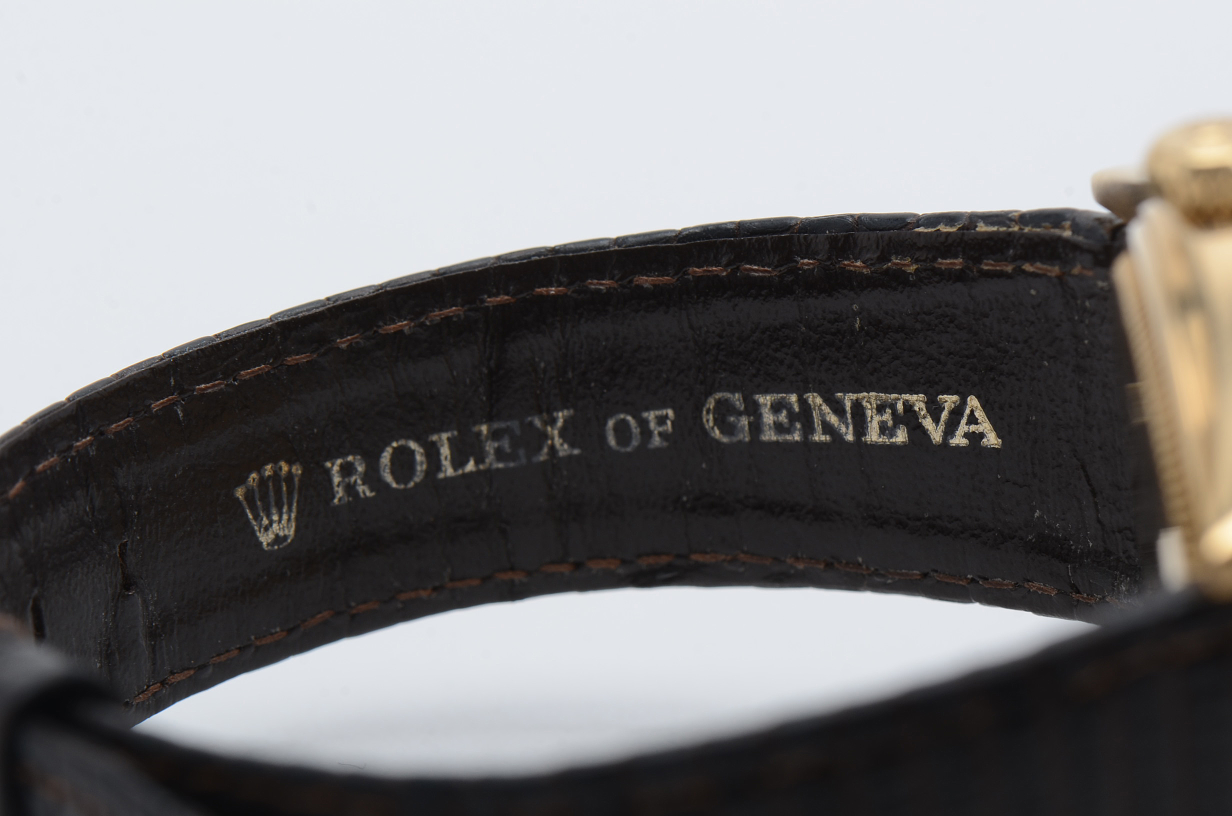 Rolex Day-Date 18K Yellow Gold Diamond Bezel 36mm Watch