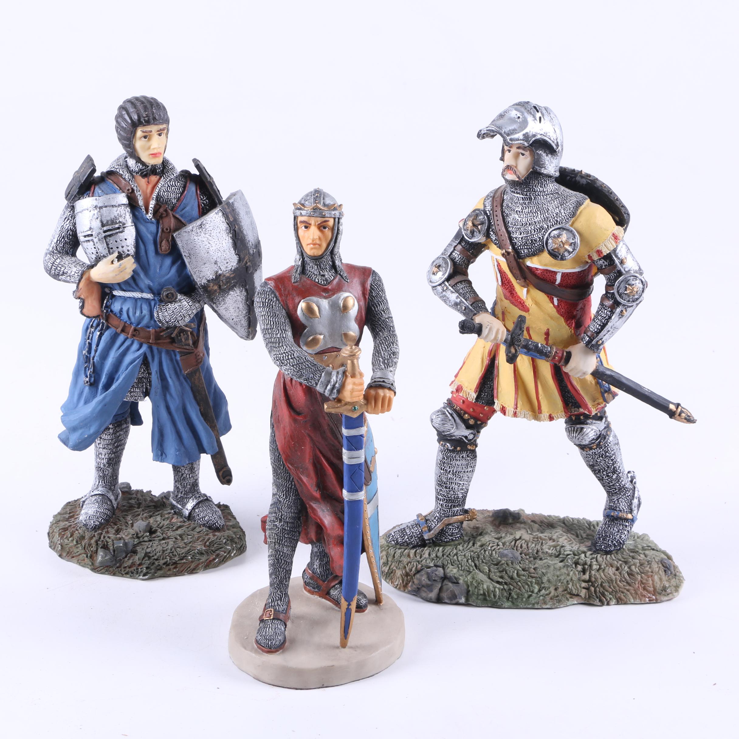 Plastic Knight Figurines