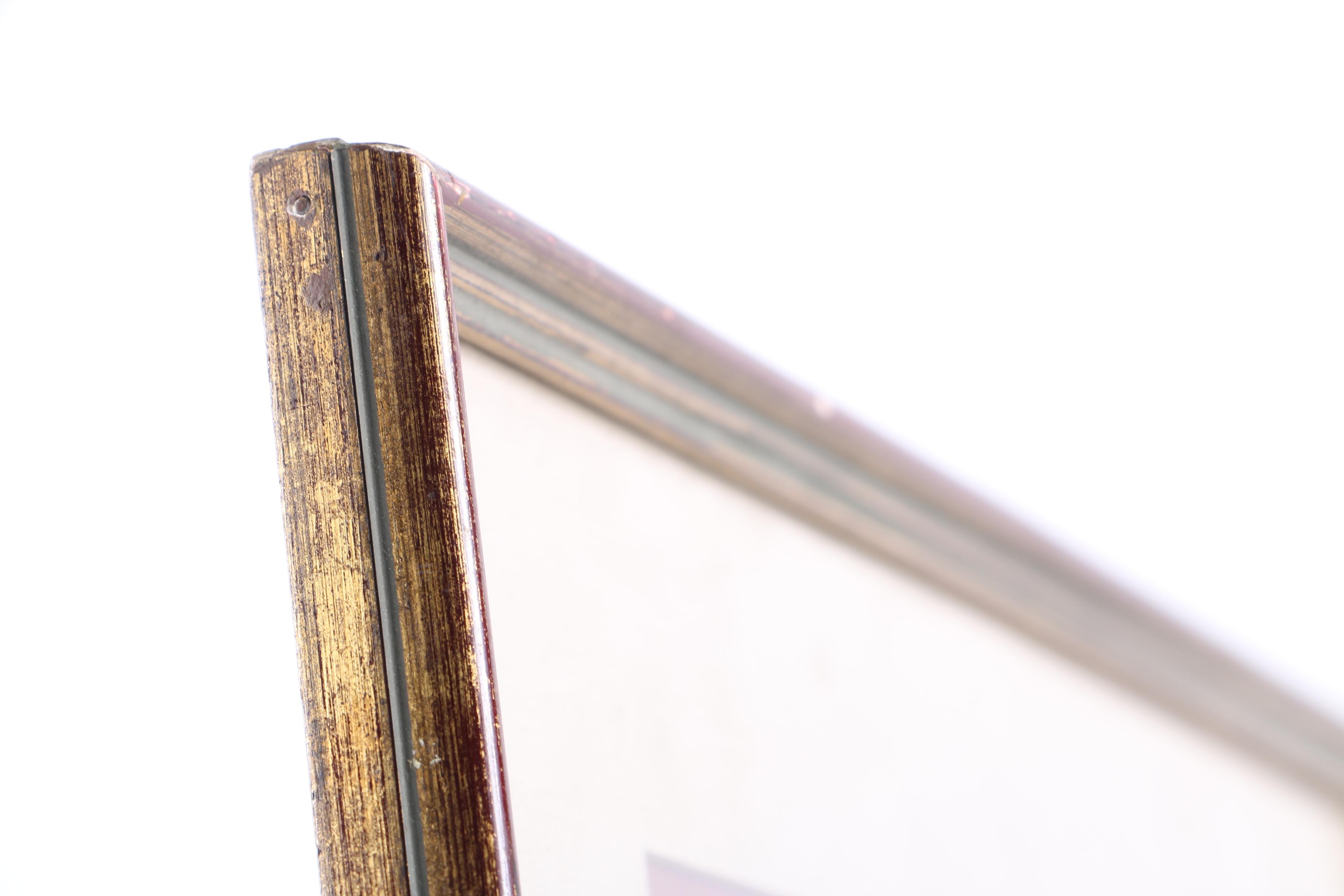 Charcoal Drawing of a Pensive Figure