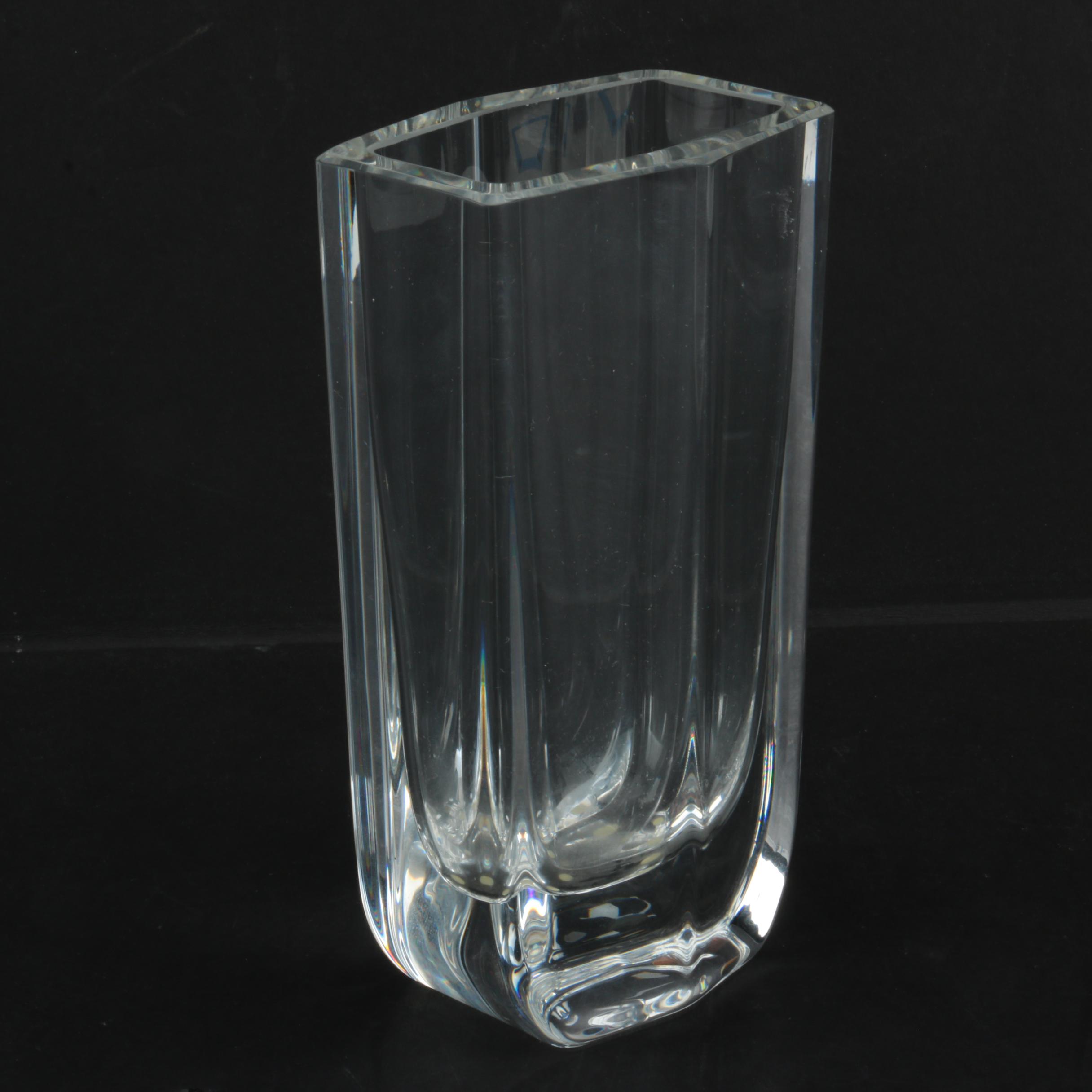 Kosta Crystal Vase