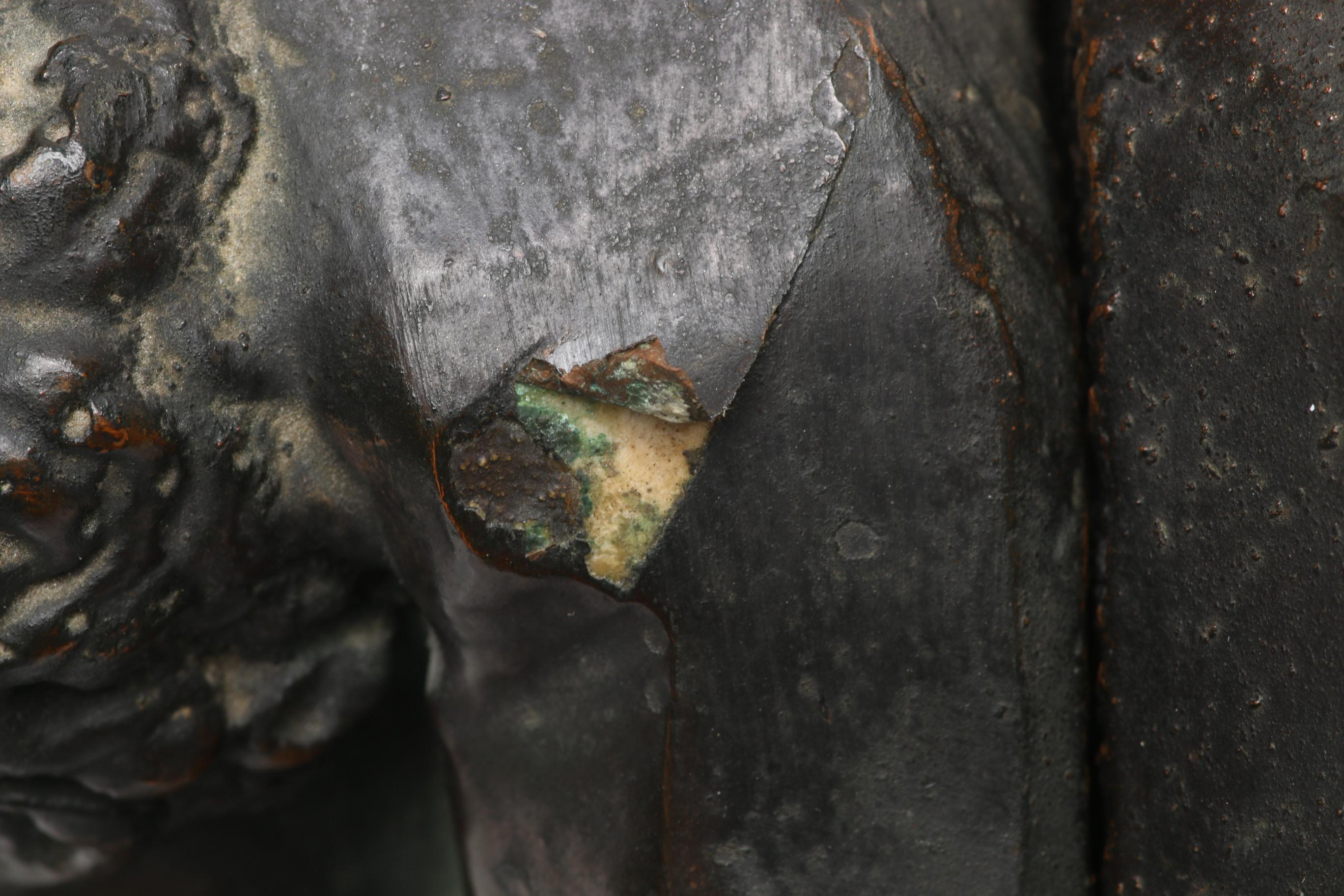 Bronze Bookends of Hermes