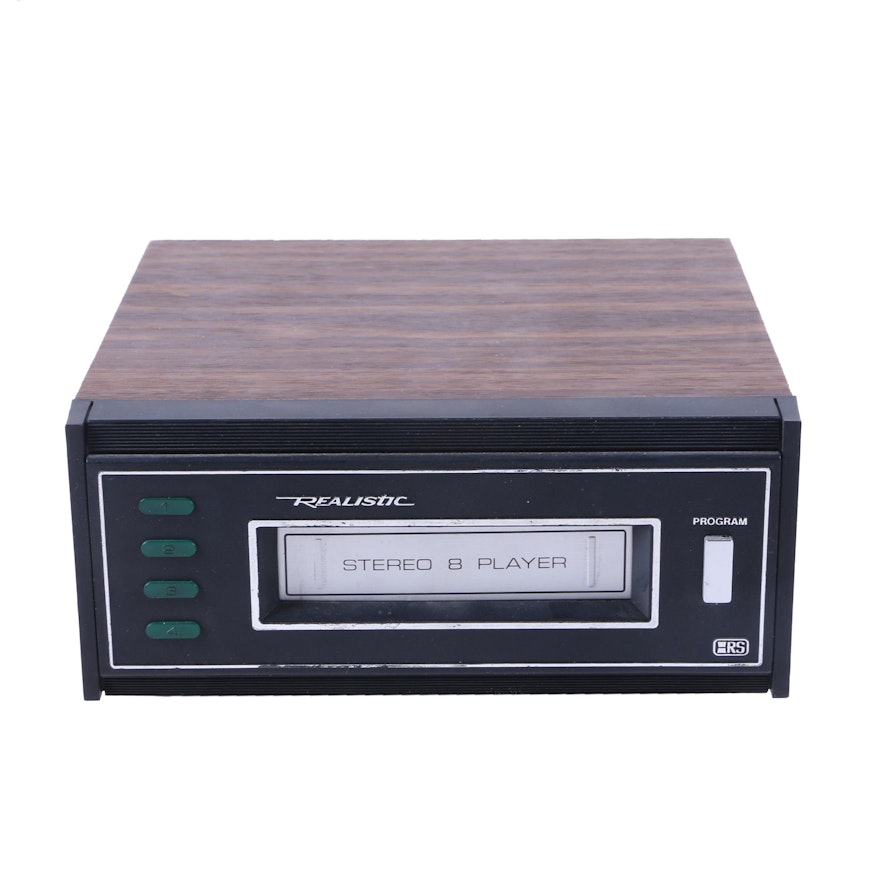 Realistic Stereo 8-Track Player