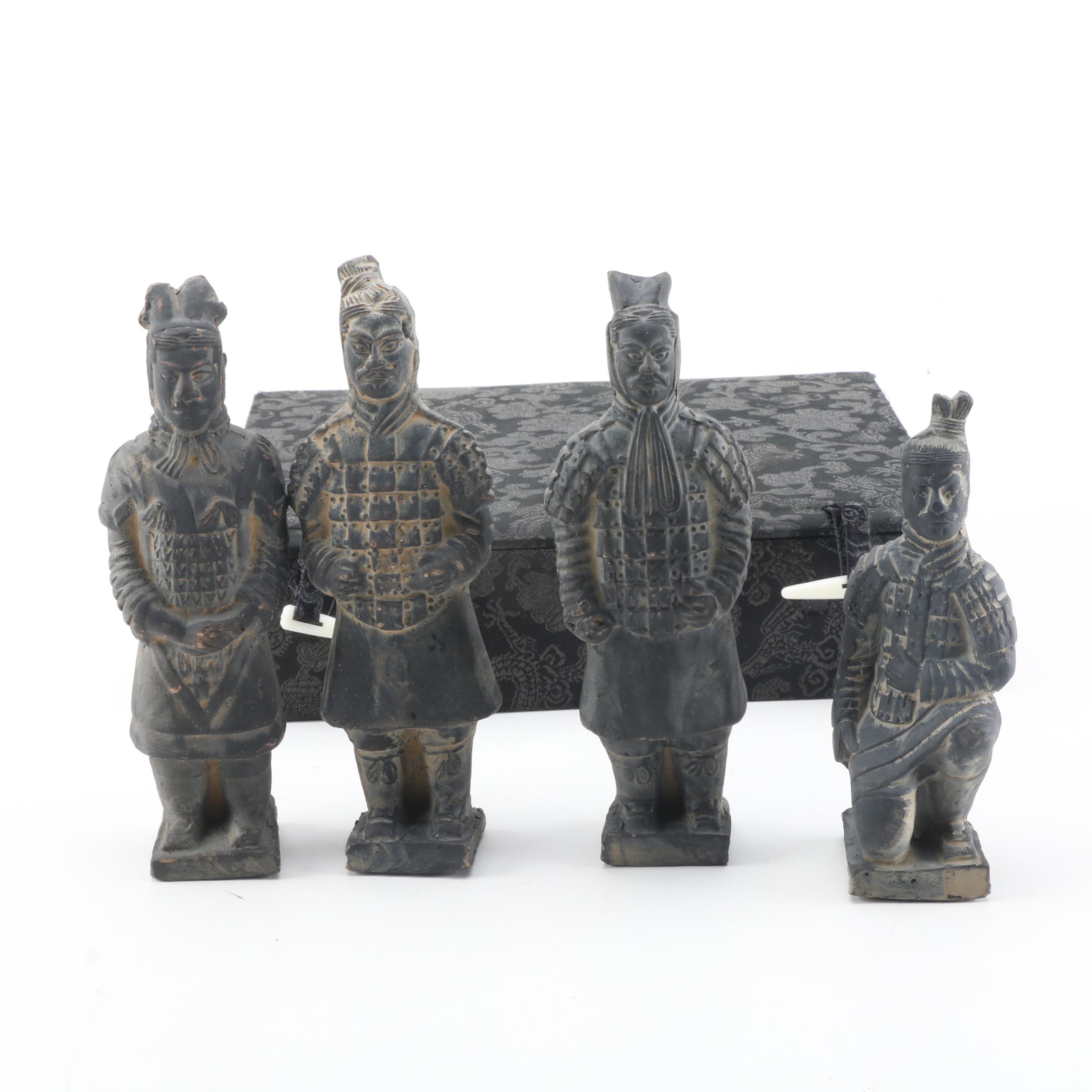 Qin Dynasty Style Resin Soldiers