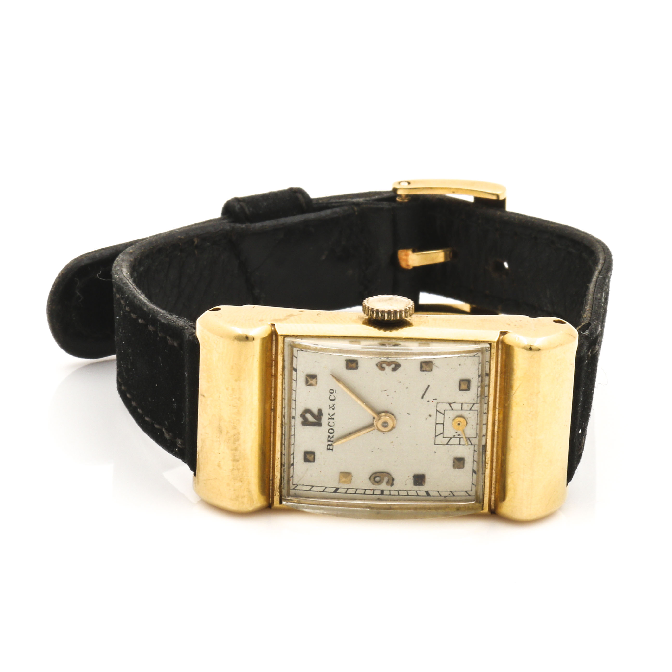 Brock & Co. 18K Yellow Gold Watch