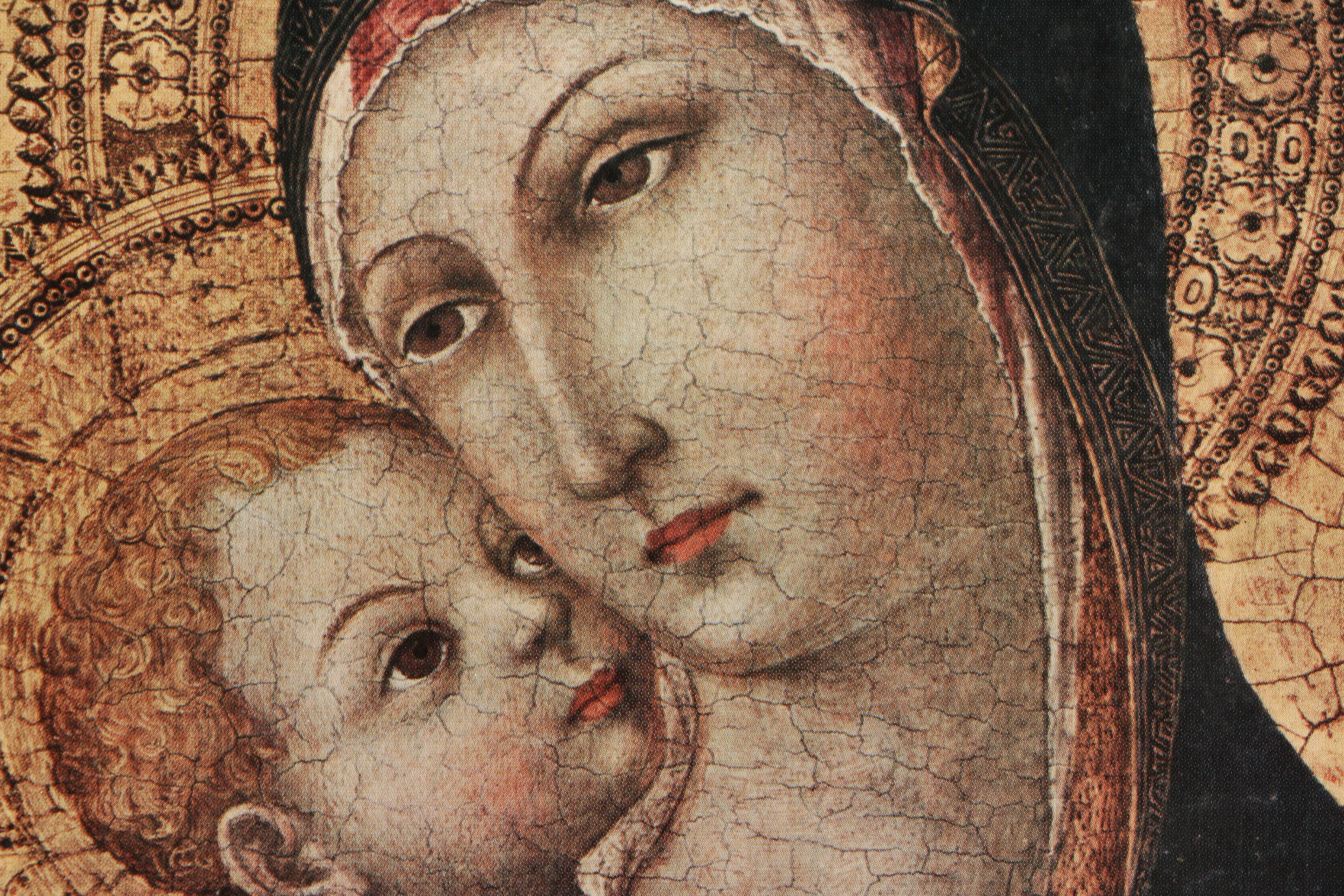 Reproduction Prints After Renaissance Madonna and Child Paintings