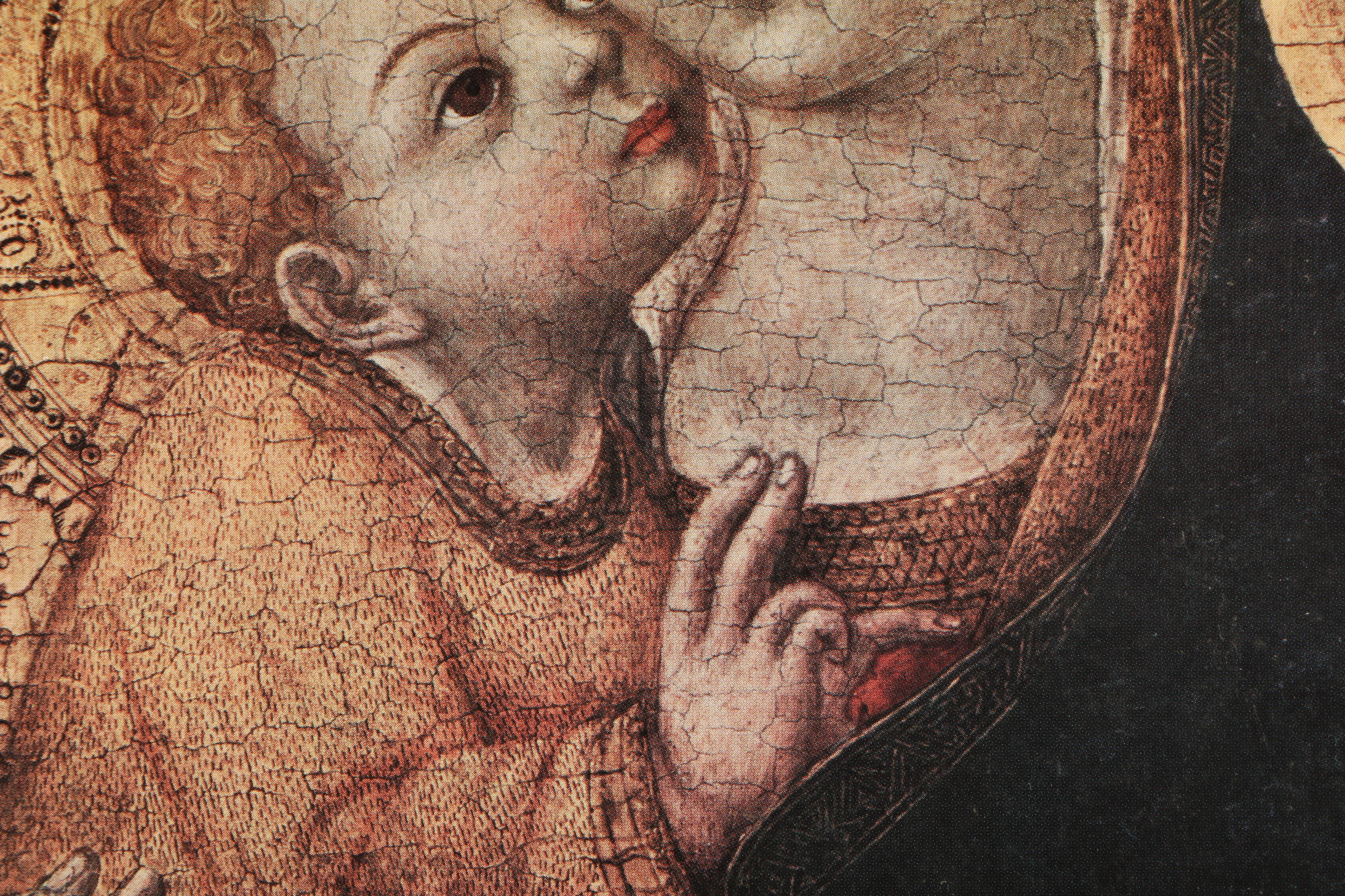 Reproduction Prints After Renaissance Madonna and Child Paintings