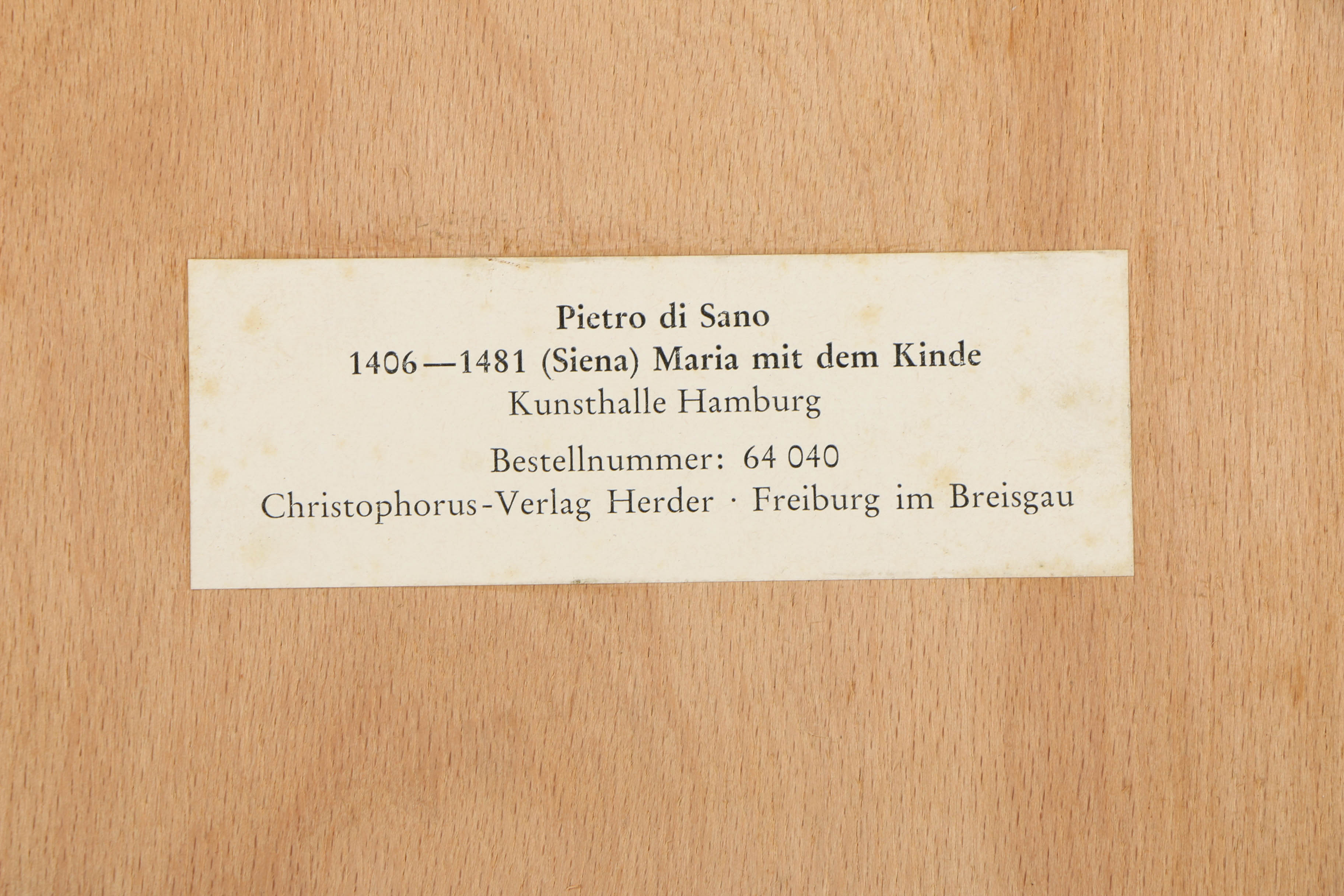 Reproduction Prints After Renaissance Madonna and Child Paintings