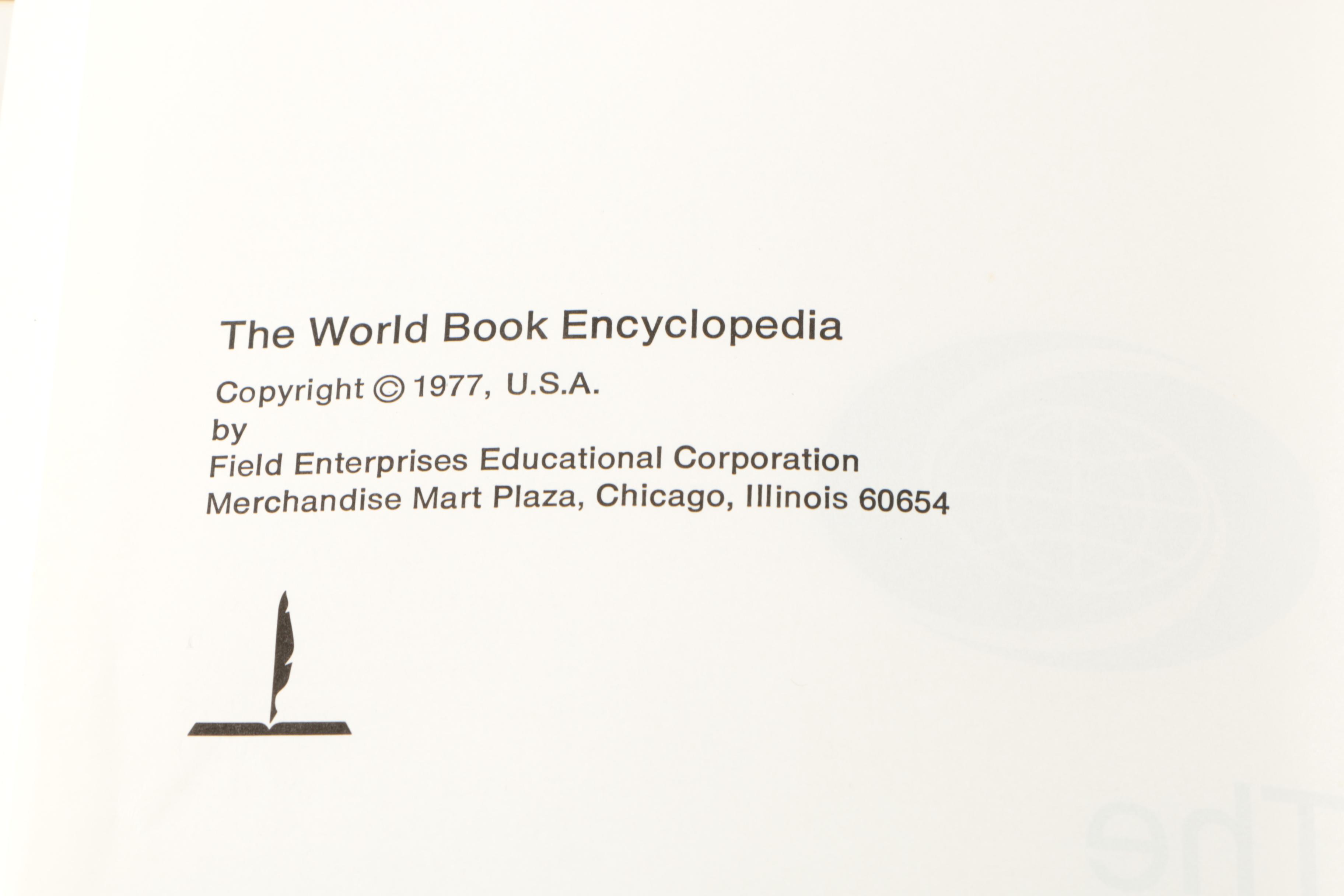 "The World Book Encyclopedia" Complete Set and Two-Volume World Dictionary