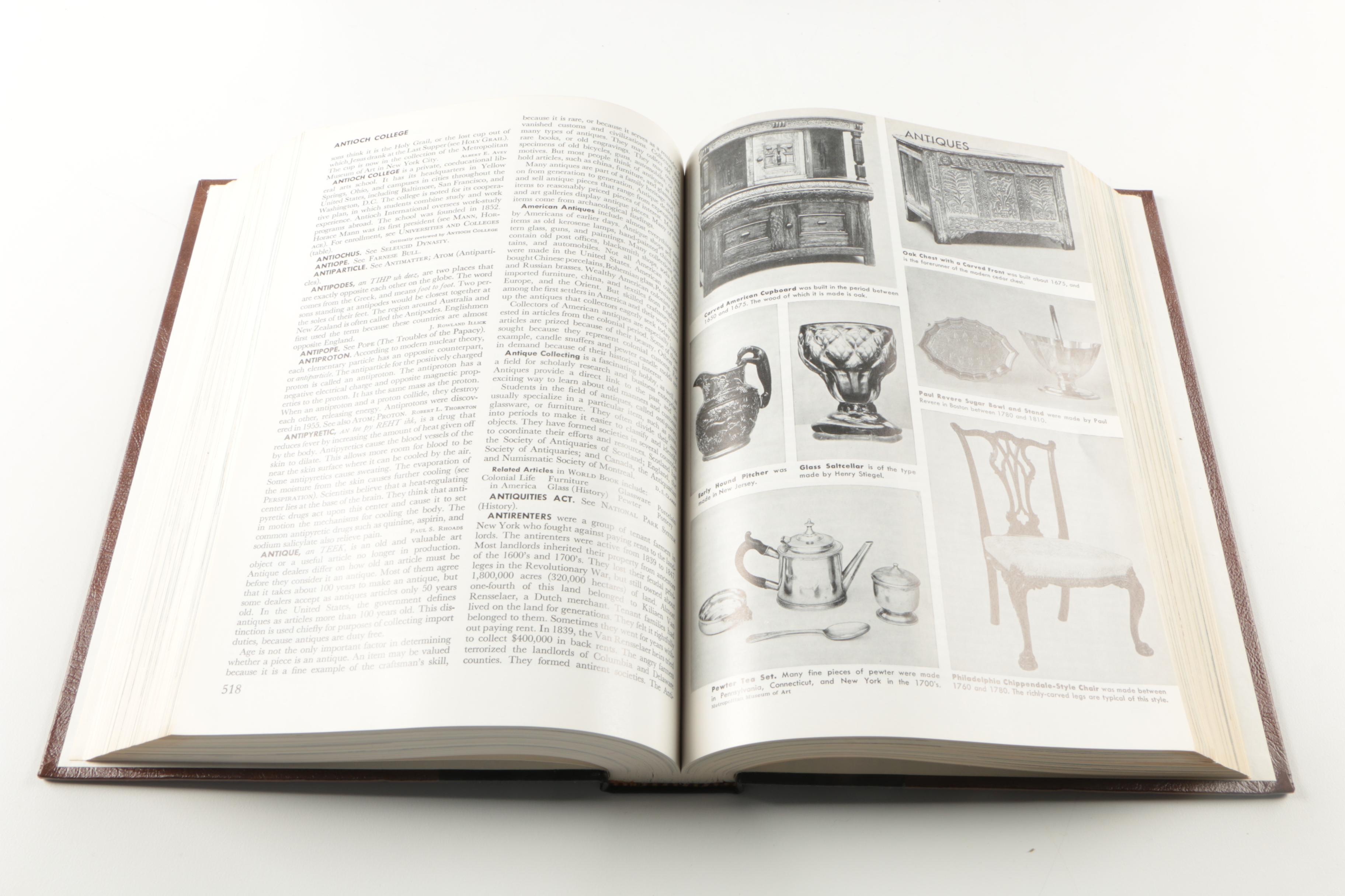 "The World Book Encyclopedia" Complete Set and Two-Volume World Dictionary