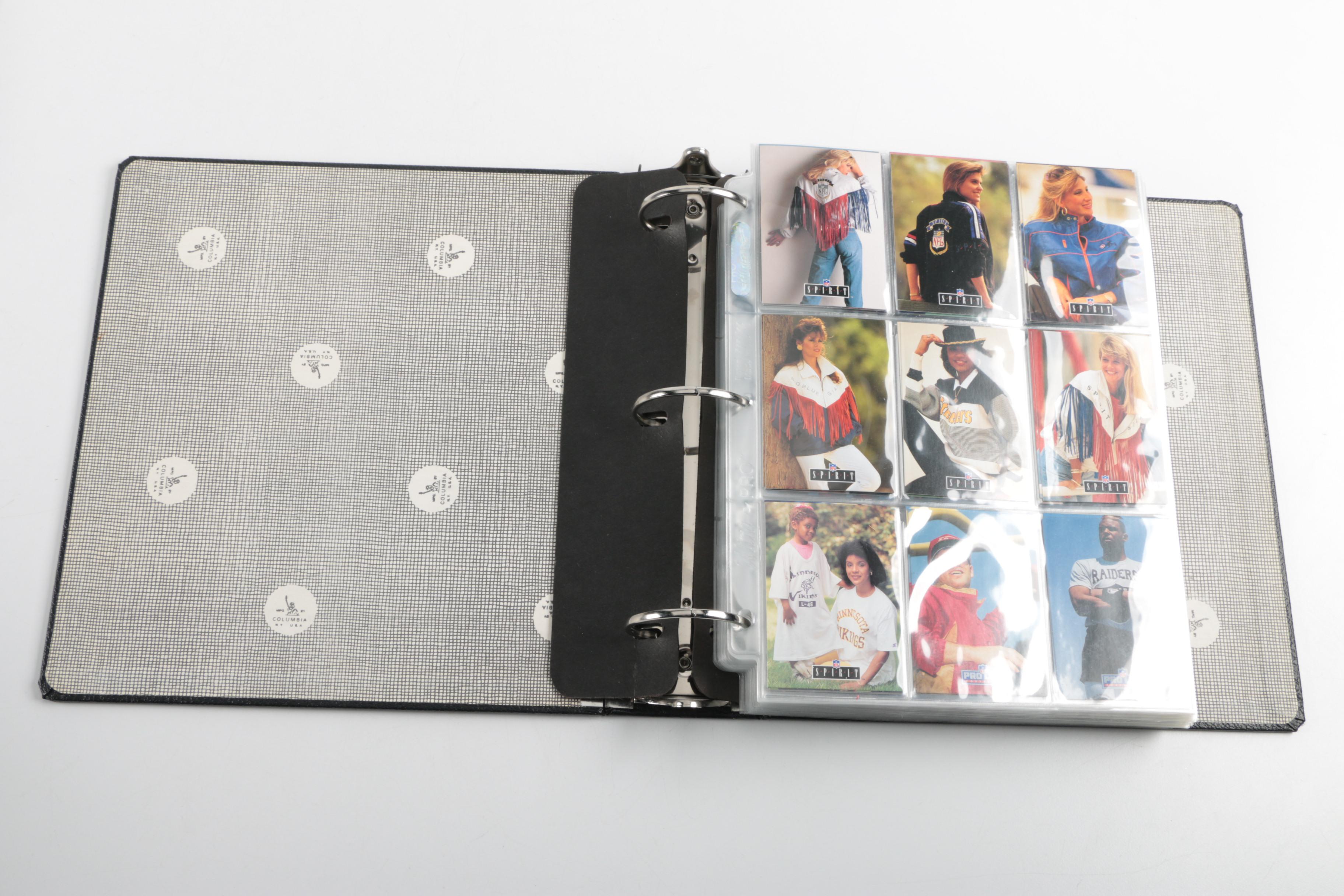 Modern Football Cards in Binders