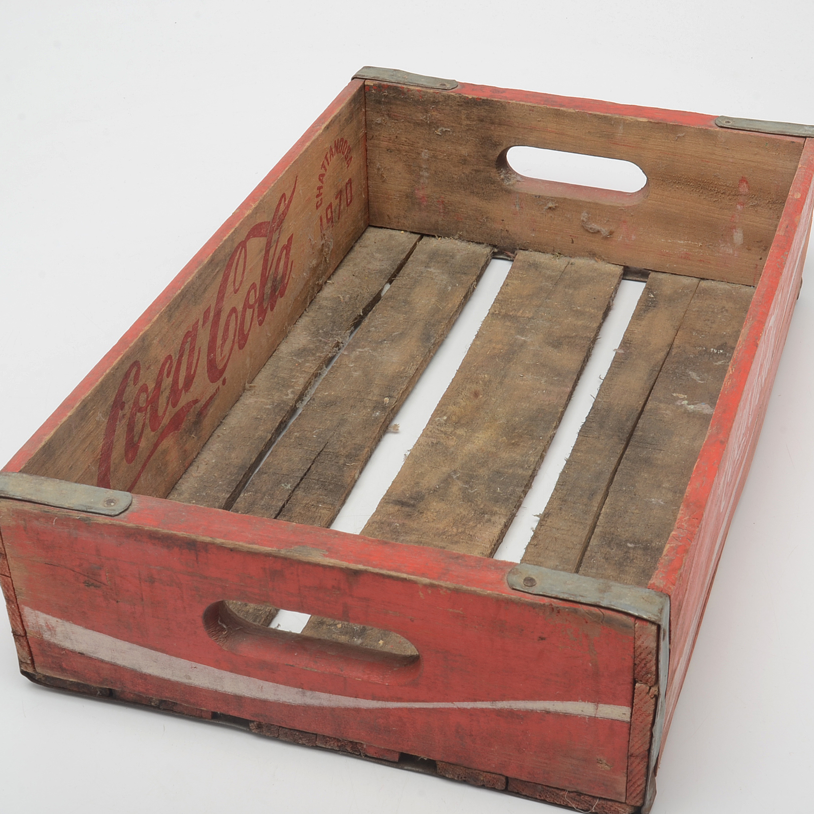 1970 "Enjoy Coca-Cola" Wood Carrying Crate