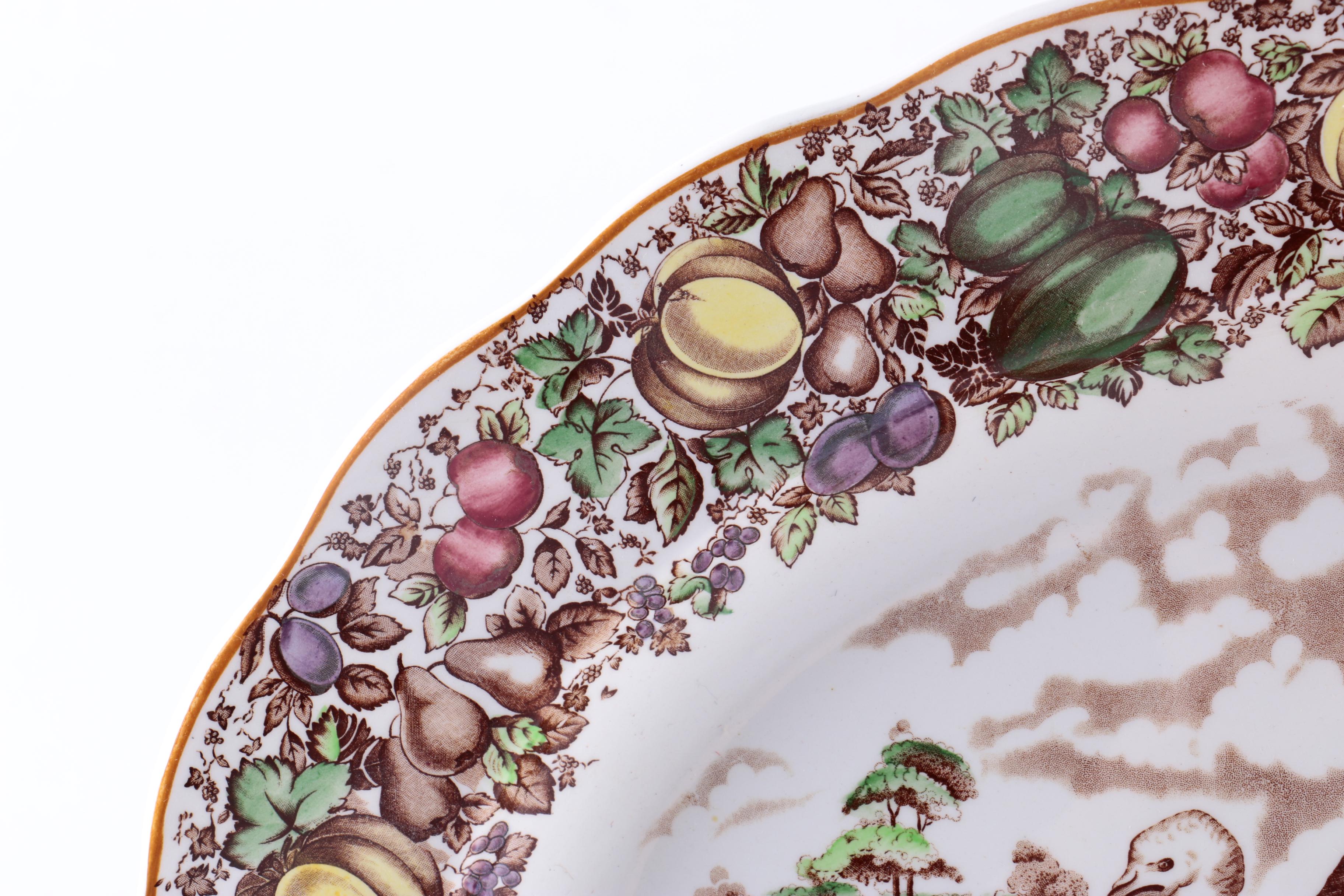 Barker Brothers for Weil Ceramics Thanksgiving Turkey Platter