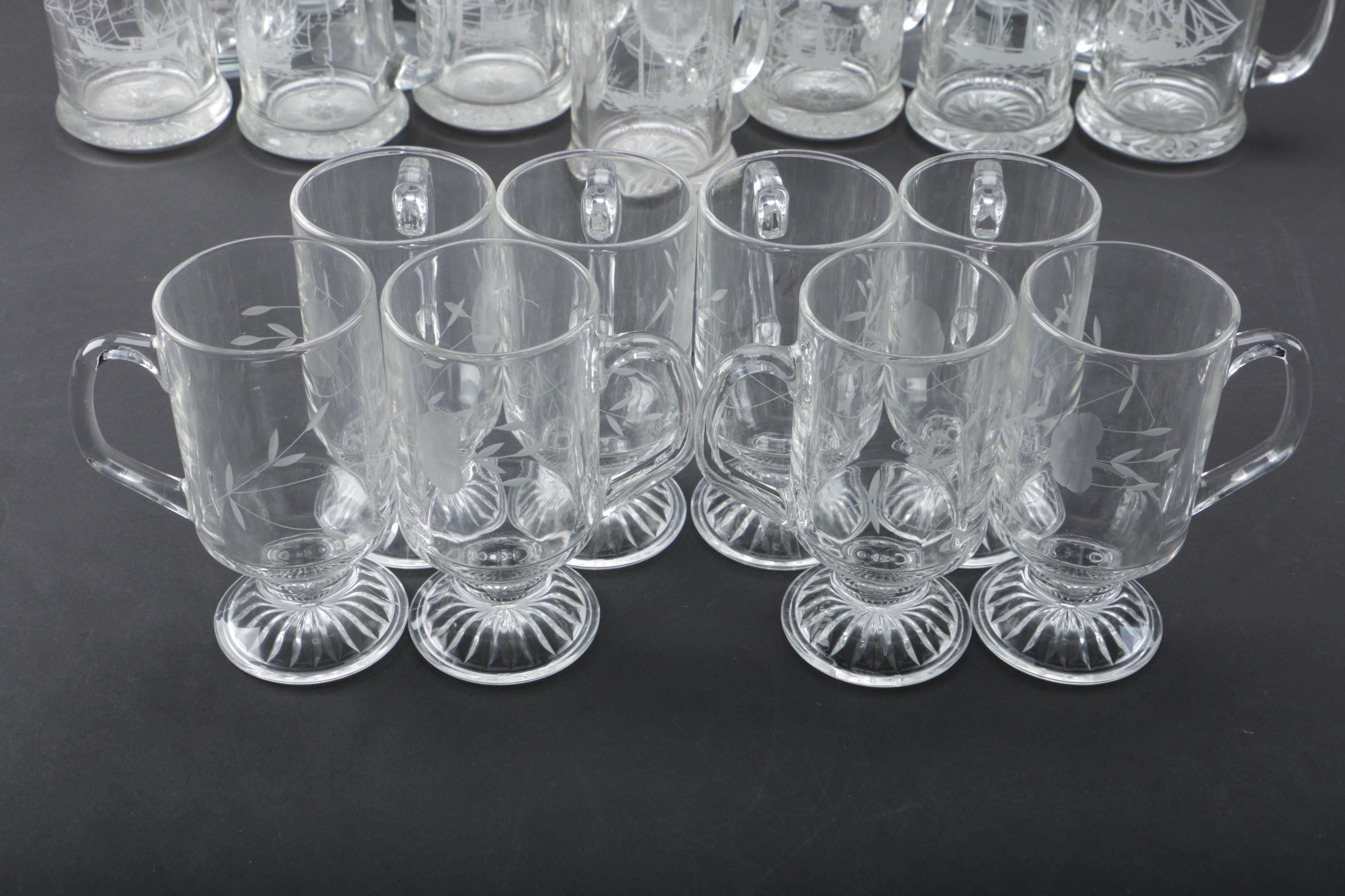 Assorted Glassware Including Princess House