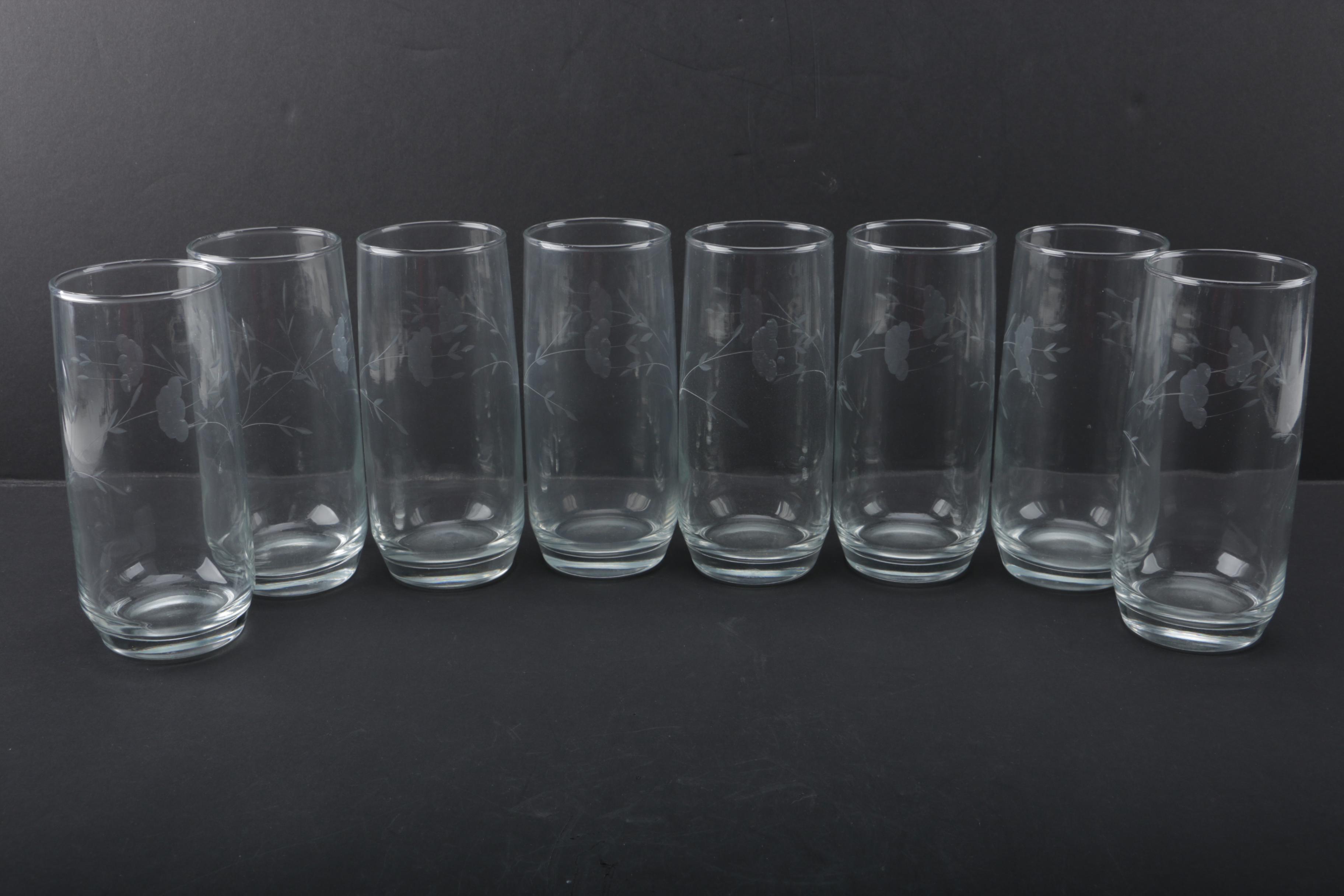 Assorted Glassware Including Princess House