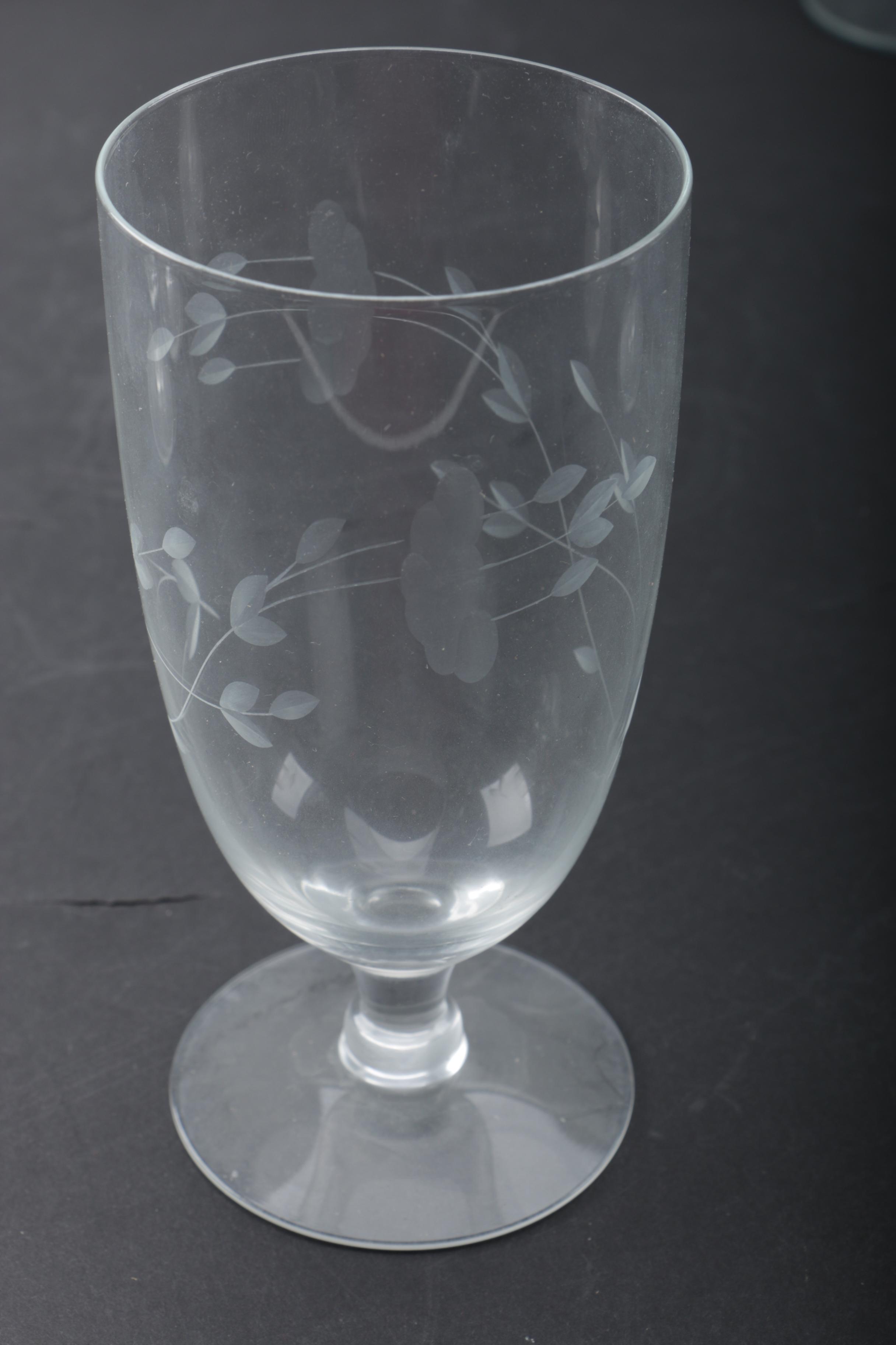 Assorted Glassware Including Princess House