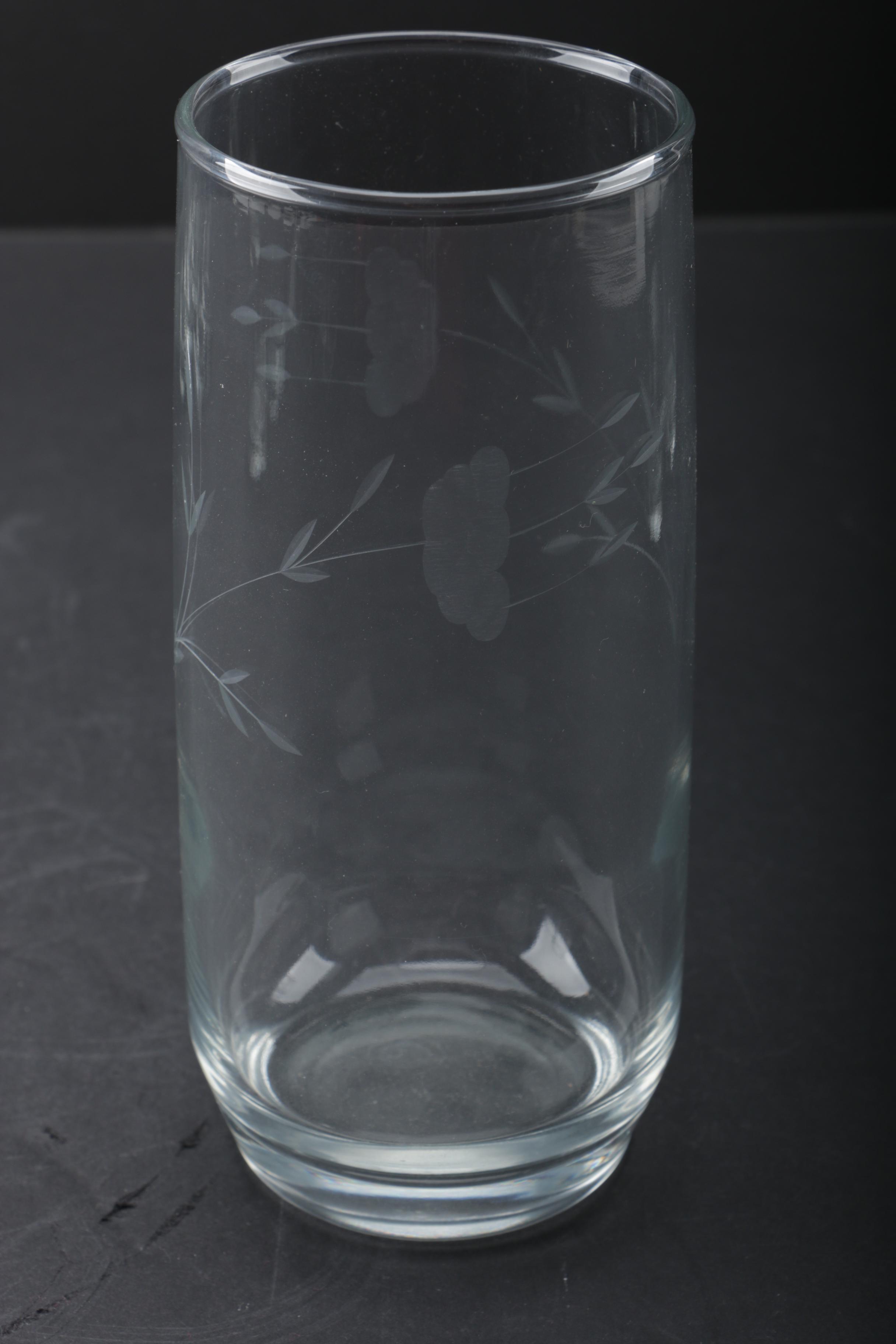 Assorted Glassware Including Princess House