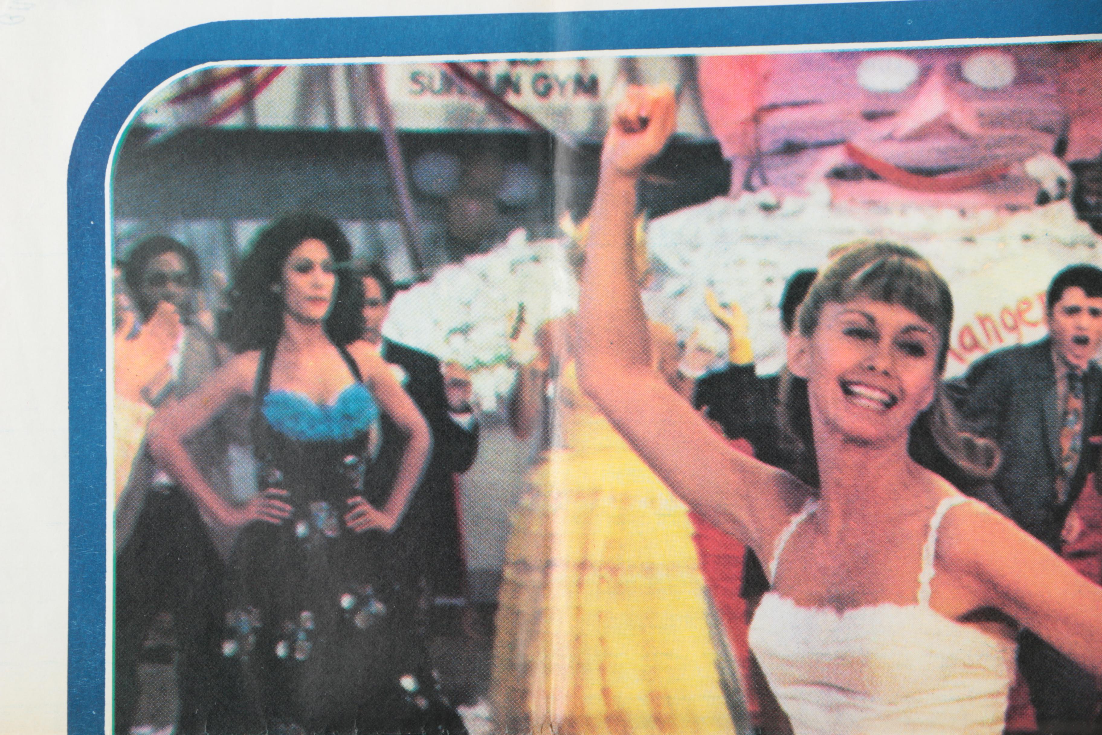 Italian Movie Poster for "Grease"