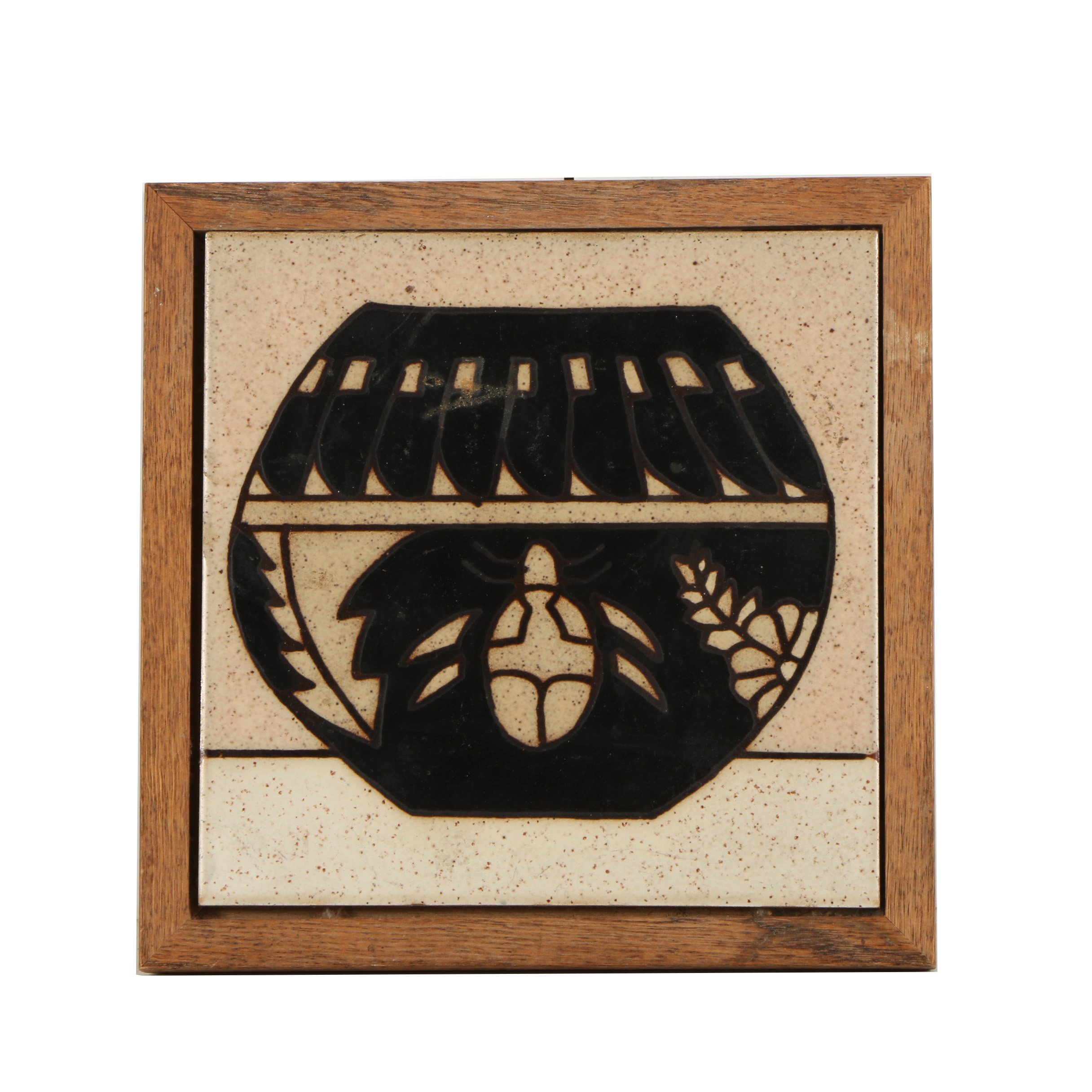 Hand Painted Ceramic Fiesta Tile