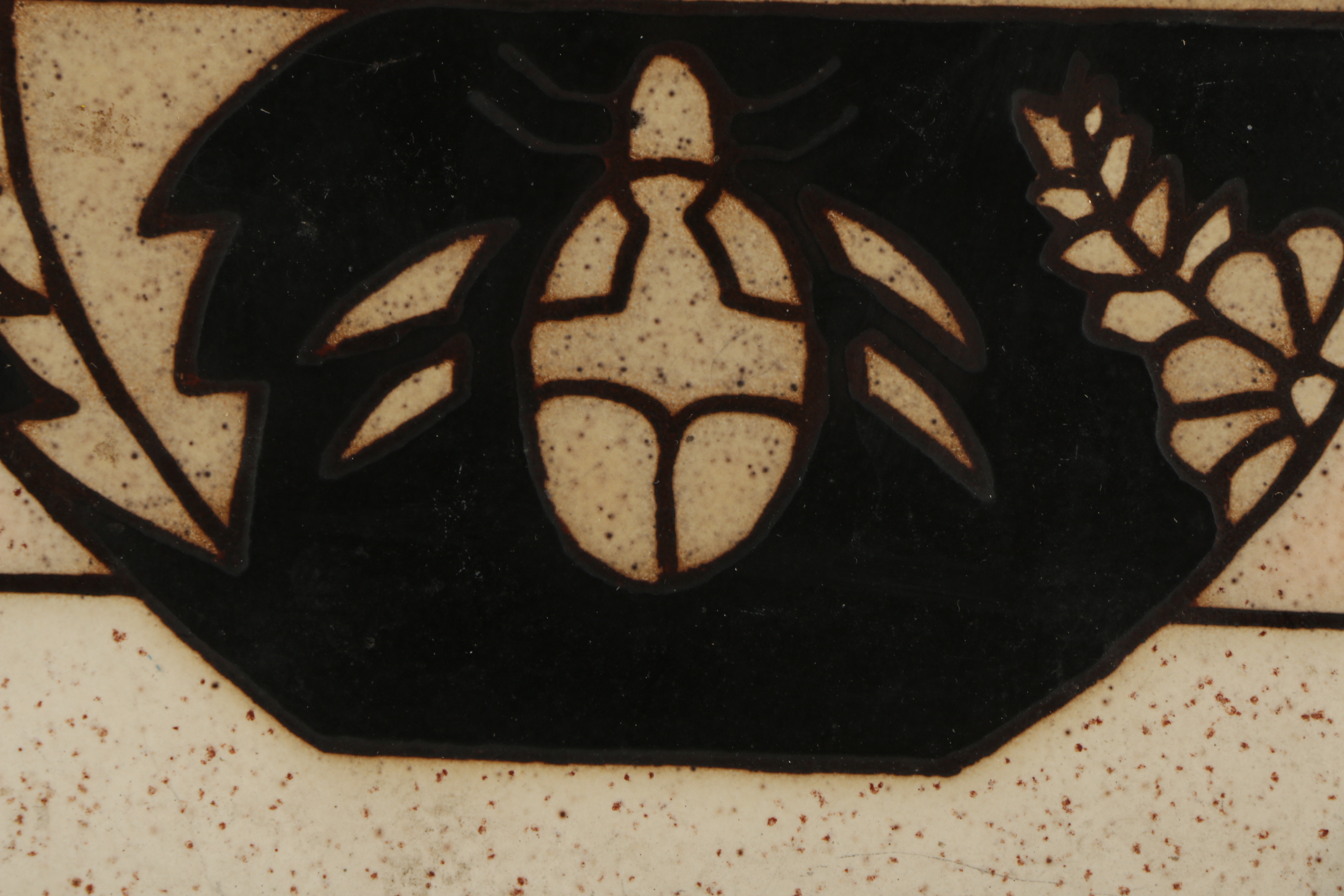 Hand Painted Ceramic Fiesta Tile