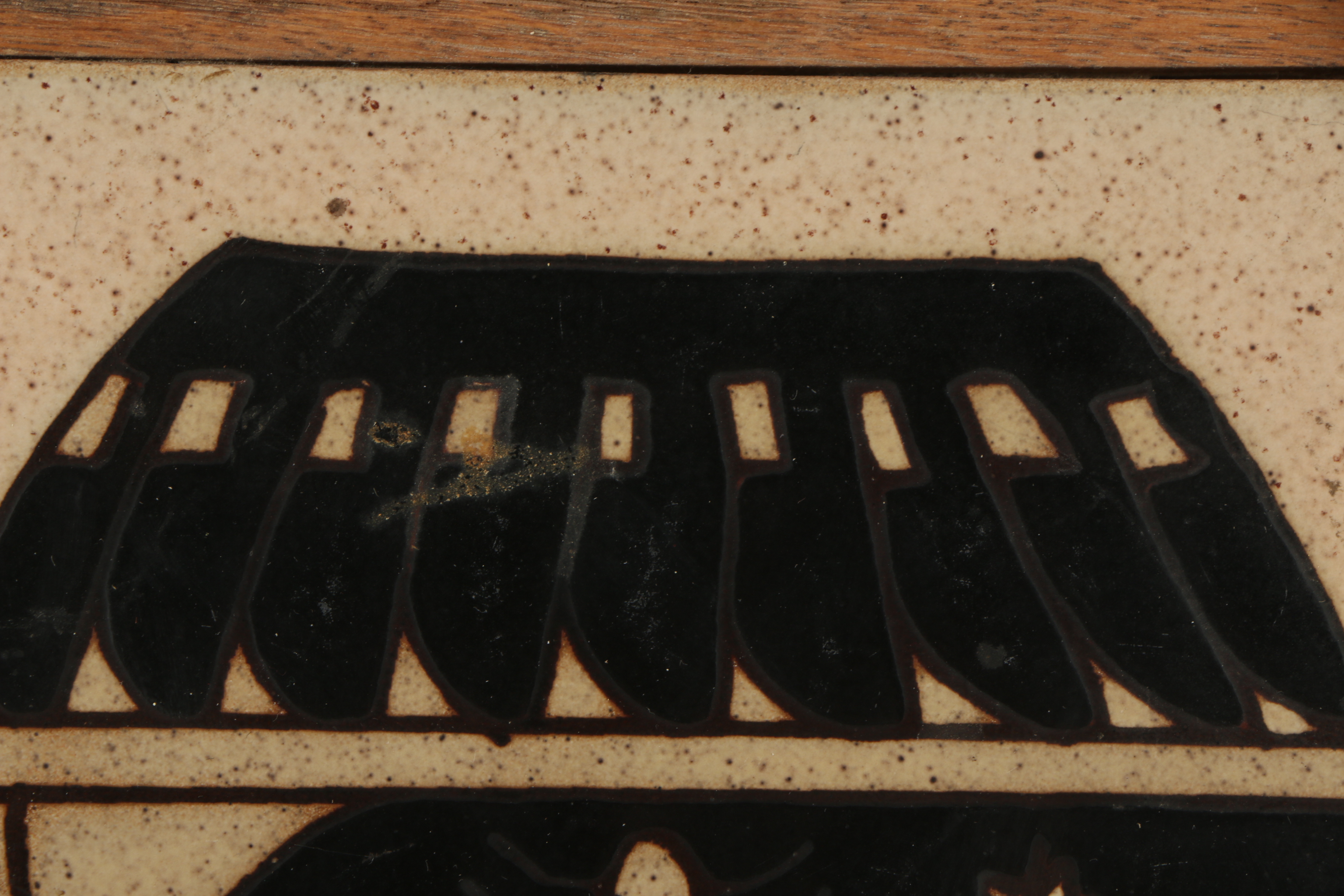 Hand Painted Ceramic Fiesta Tile