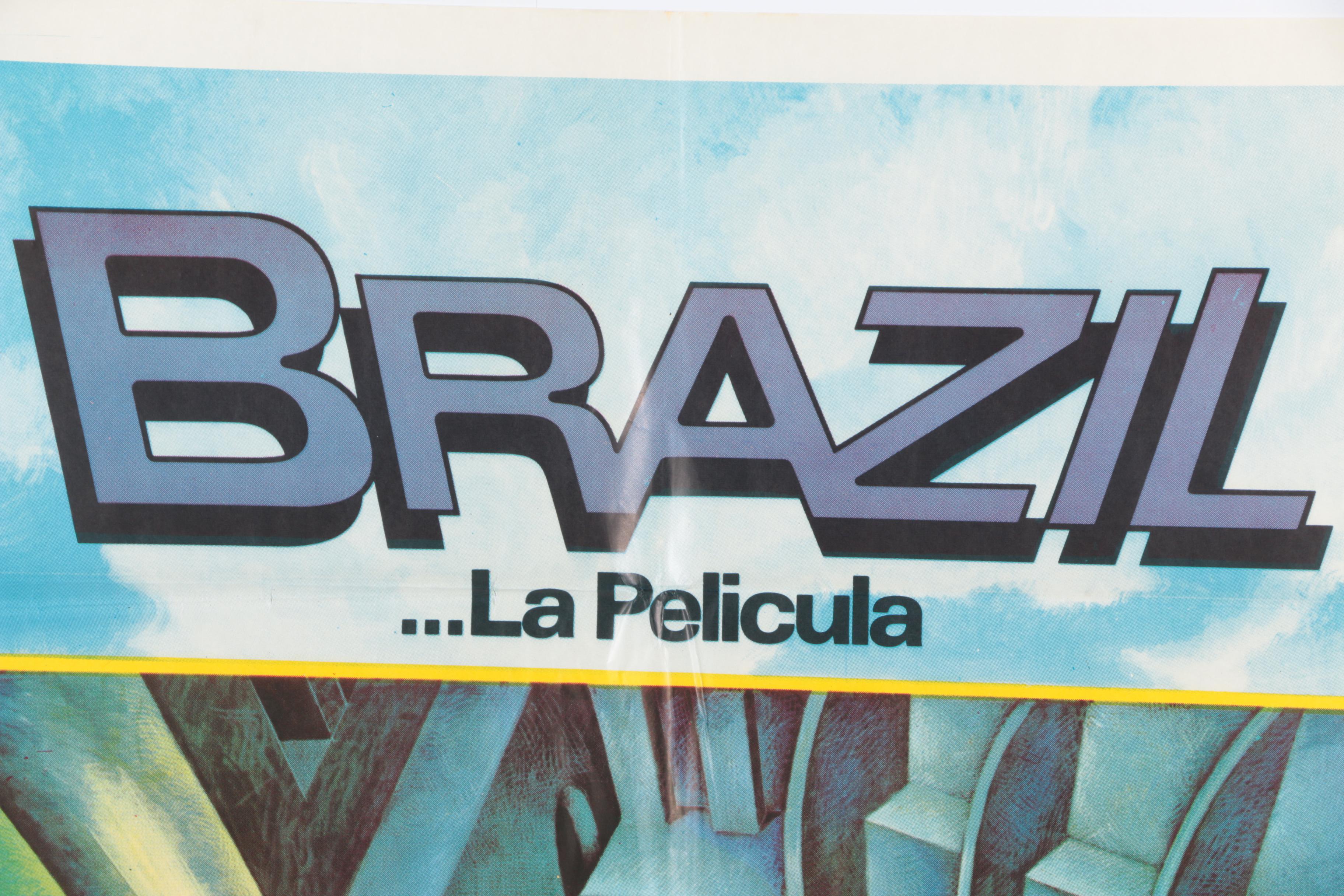 Spanish Movie Poster for "Brazil"