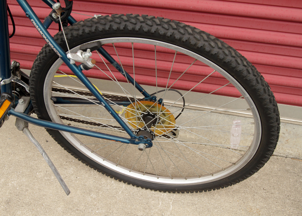 Women's Diamondback "Outlook" Trail Bicycle and Bike Rack