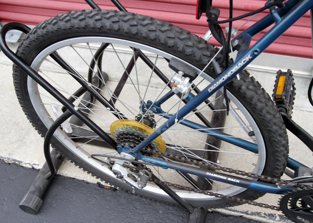 Women's Diamondback "Outlook" Trail Bicycle and Bike Rack