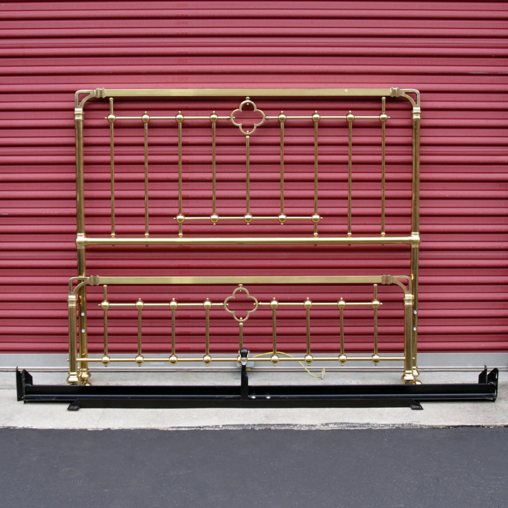 Queen Size Brass Bed Frame