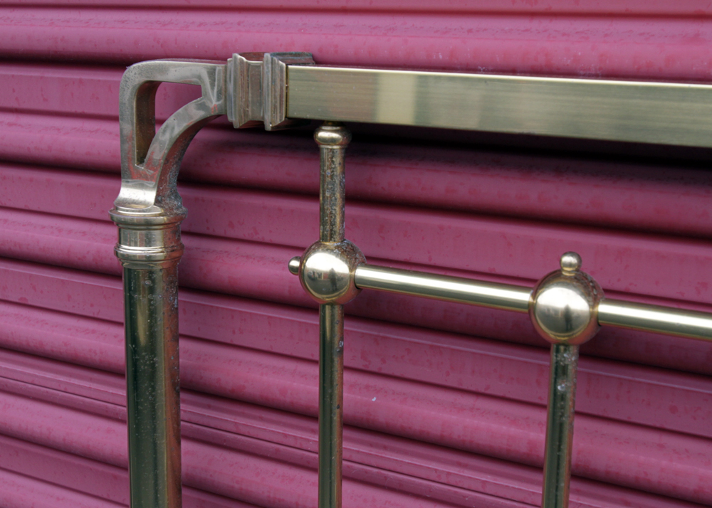 Queen Size Brass Bed Frame