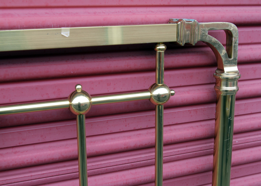 Queen Size Brass Bed Frame
