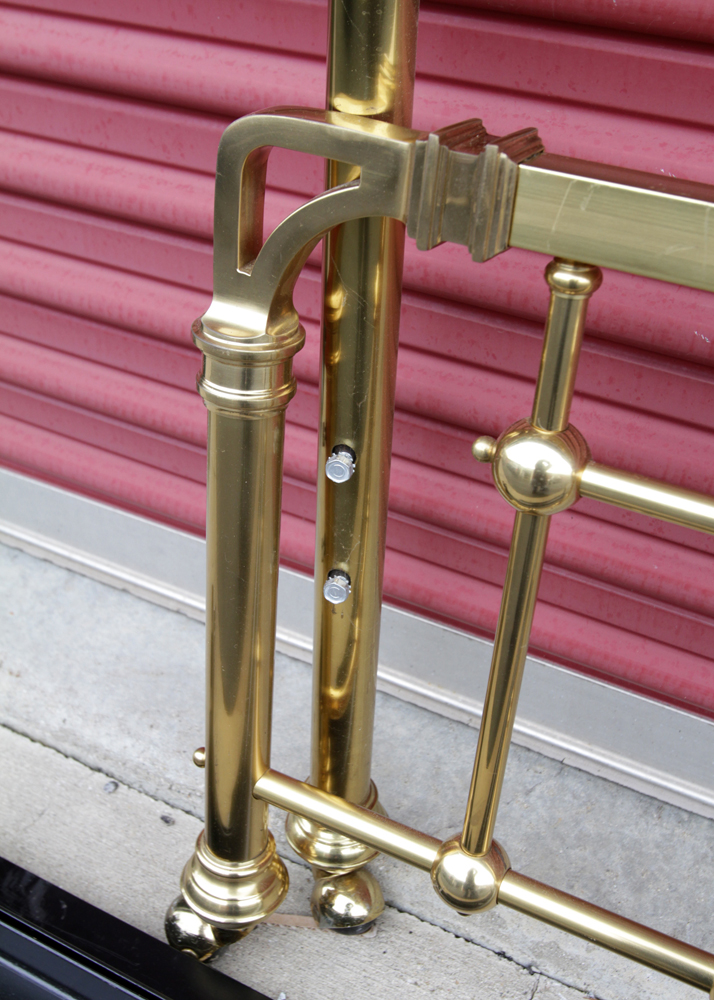 Queen Size Brass Bed Frame